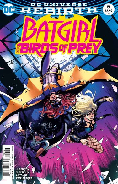 DC Comics - Batgirl and the Birds of Prey (2016) 005 - Cover B Variant Edition (Cond. FN) - 1408