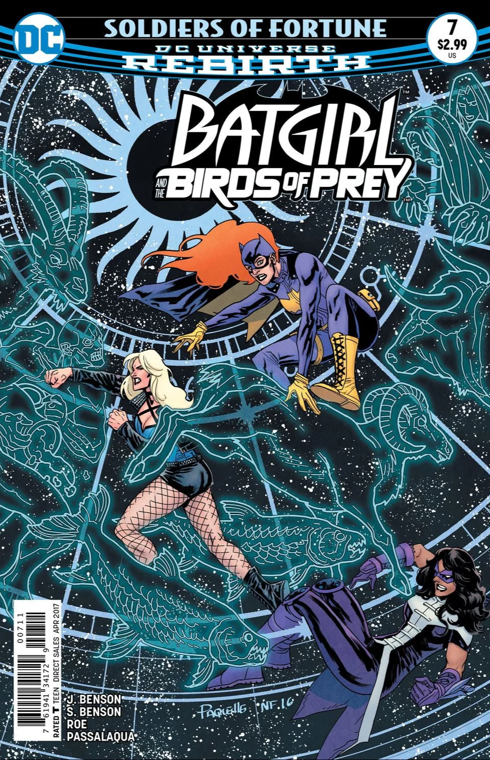 DC Comics - Batgirl and the Birds of Prey (2016) 007 (Cond. FN) - 1410