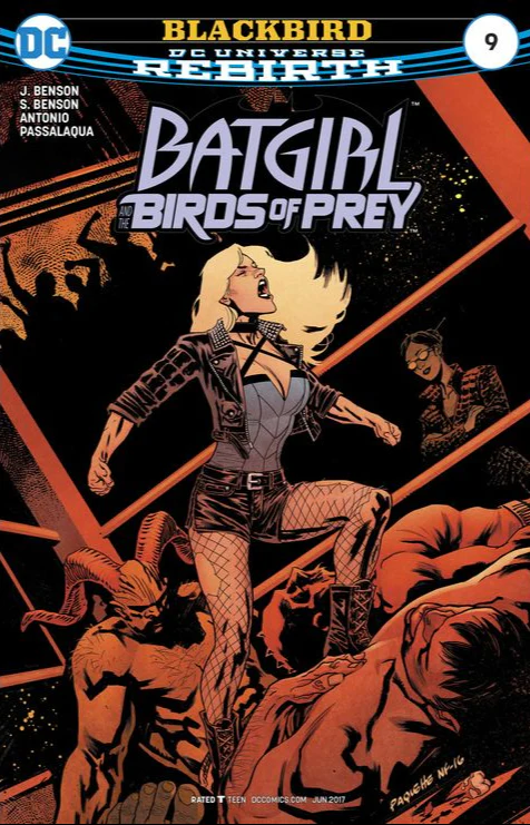 DC Comics - Batgirl and the Birds of Prey (2016) 009 (Cond. FN) - 1412