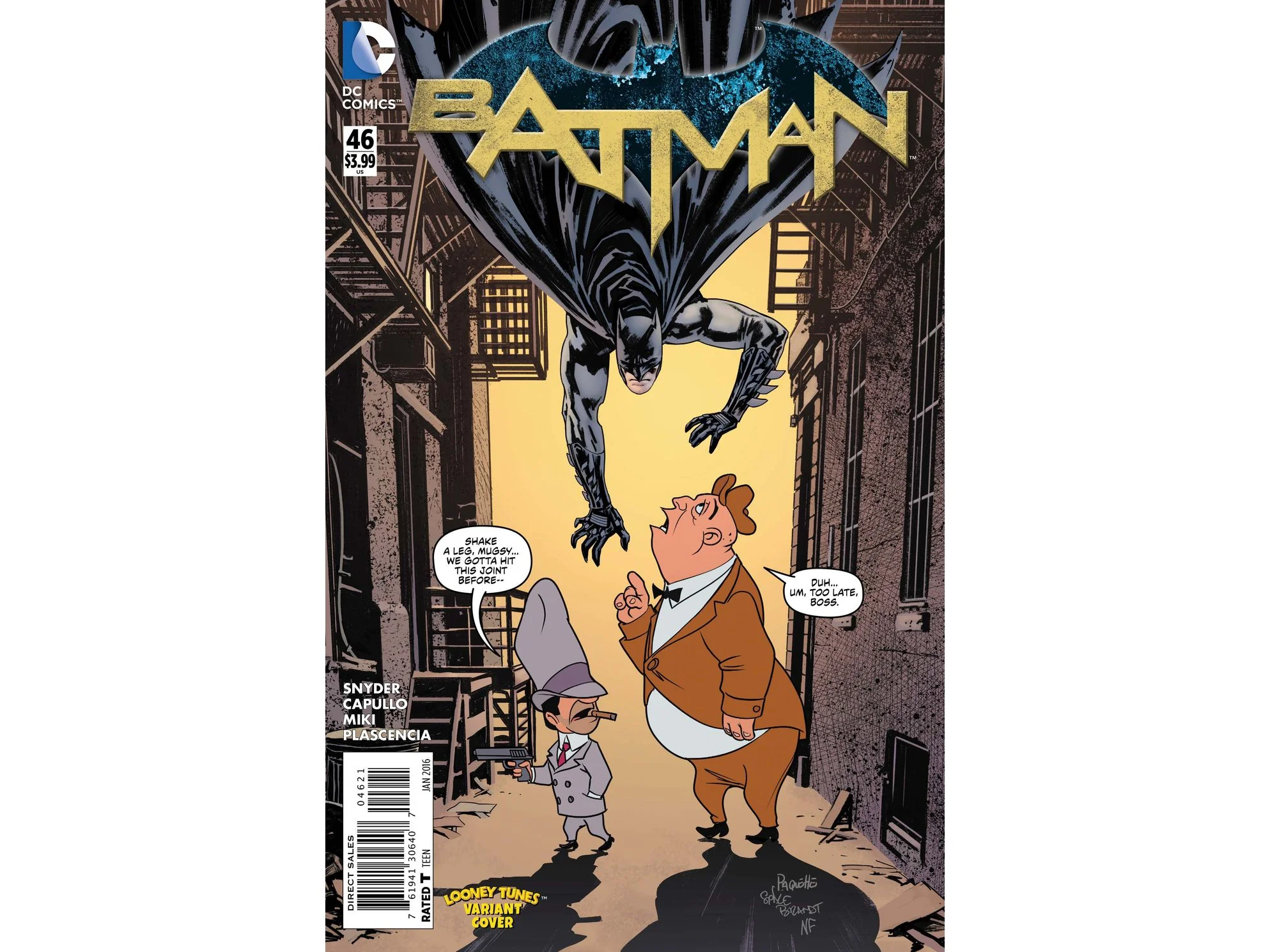 DC Comics - Batman (2011 2nd Series) 046 - Looney Tunes Variant Edition (Cond. FN) - 0895