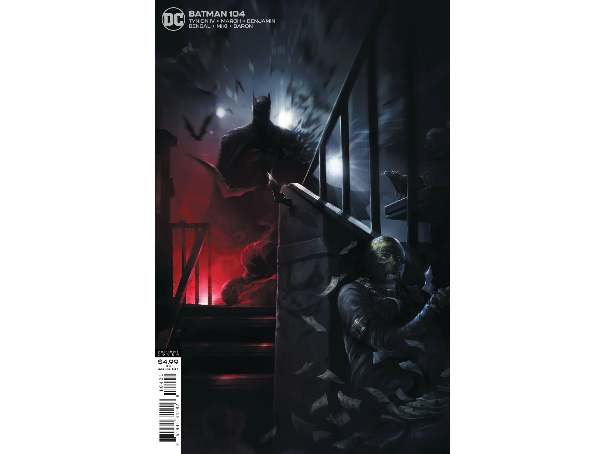 DC Comics - Batman -104 - Francesco Mattina Variant Edition  - (Cond. VF) - 8544