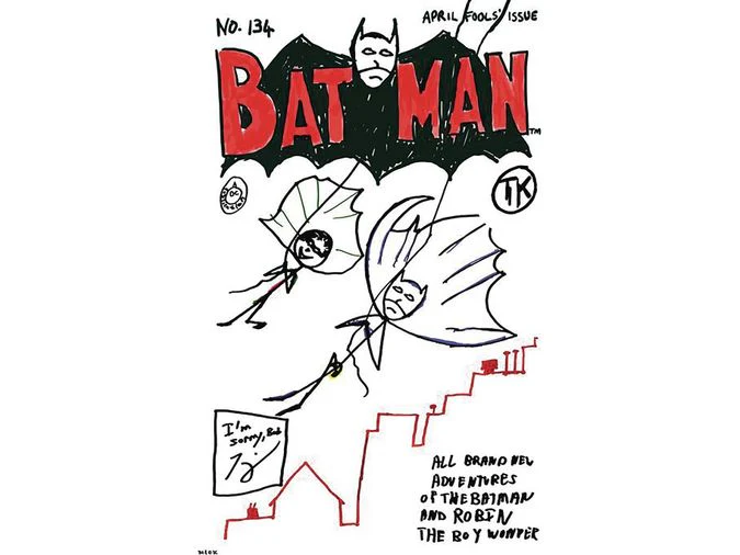 DC Comics - Batman 134 (Cond. VF-) - Tom King April Fools Card Stock Variant Edition - 18997