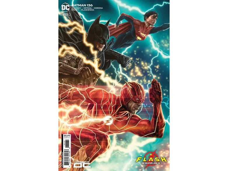 DC Comics - Batman (2023) 136 (Cond. VF-) - Lee Bermejo The Flash Movie Card Stock Variant Edition - 17705
