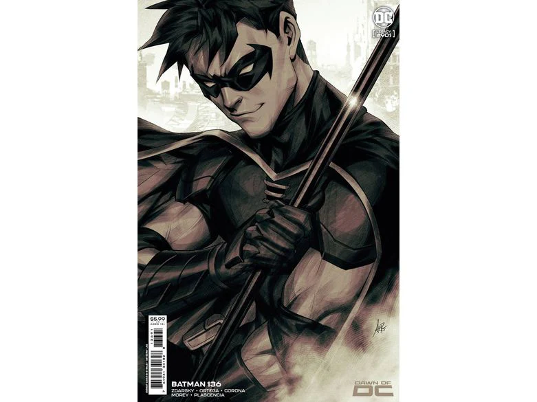 DC Comics - Batman (2023) 136 (Cond. VF-) - Stanley Artgerm Lau Card Stock Variant Edition - 17706
