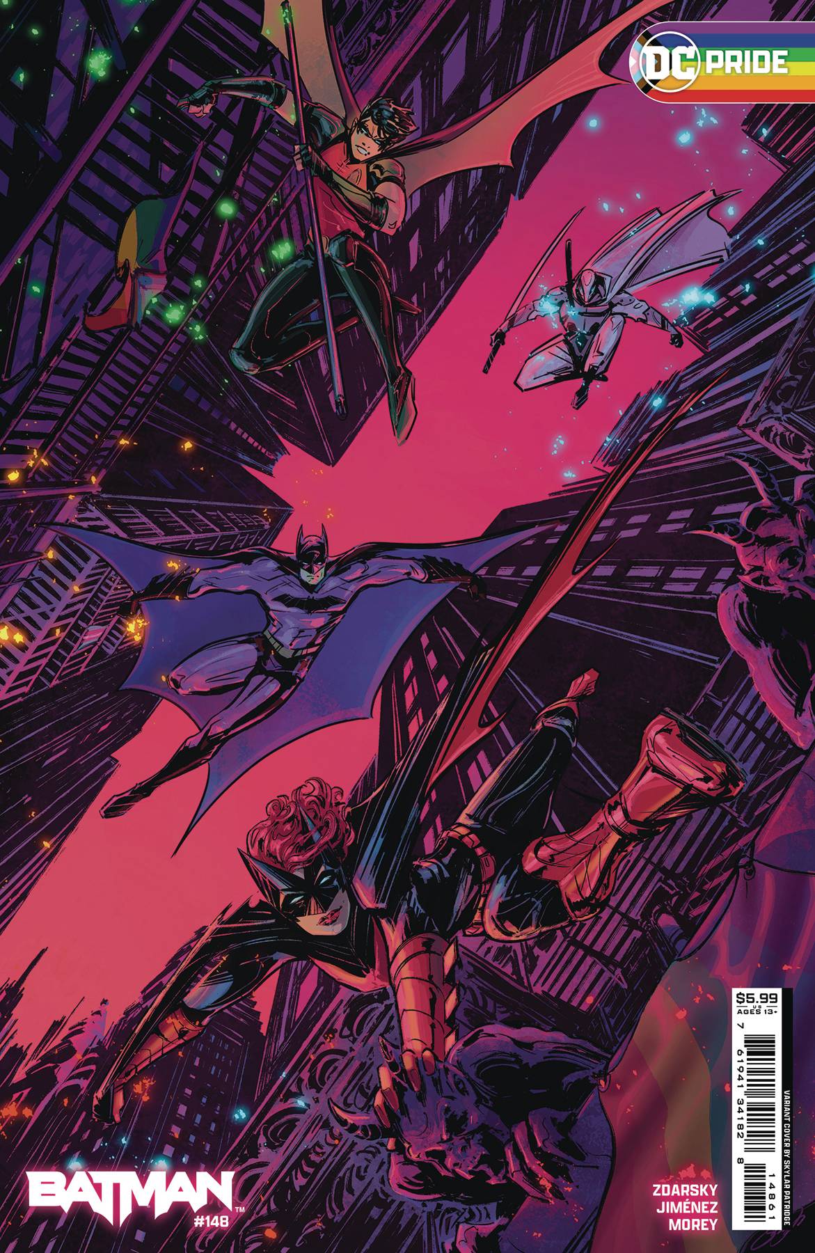 DC Comics - Batman (2023) 148 (Cond. VF-) DC Pride Card Stock Variant - 22152