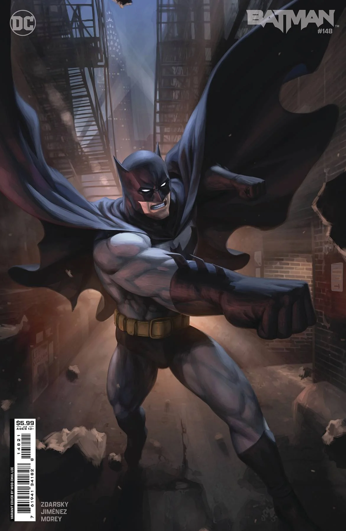 DC Comics - Batman (2023) 148 (Cond. VF-) Card Stock Variant  - 22151