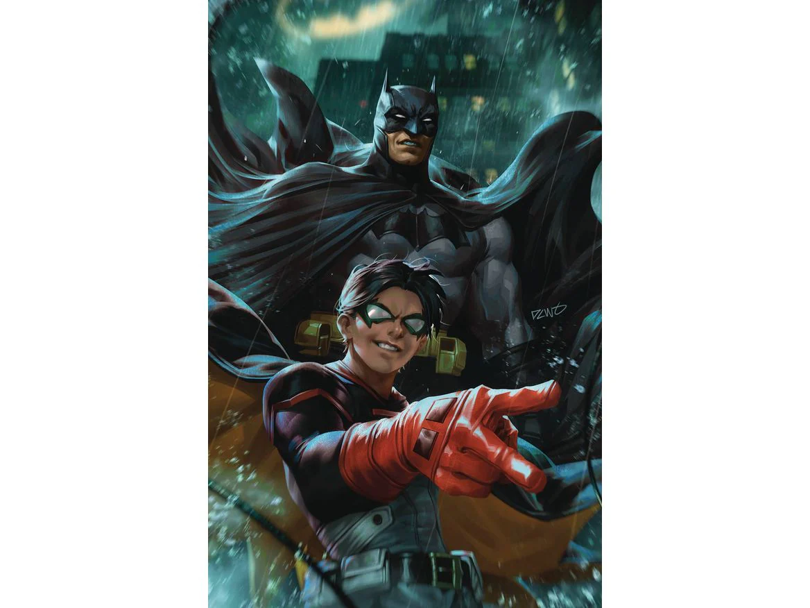 DC Comics - Batman and Robin 007 Derrick Chew Card Stock Variant Edition (Cond. VF-) 21190