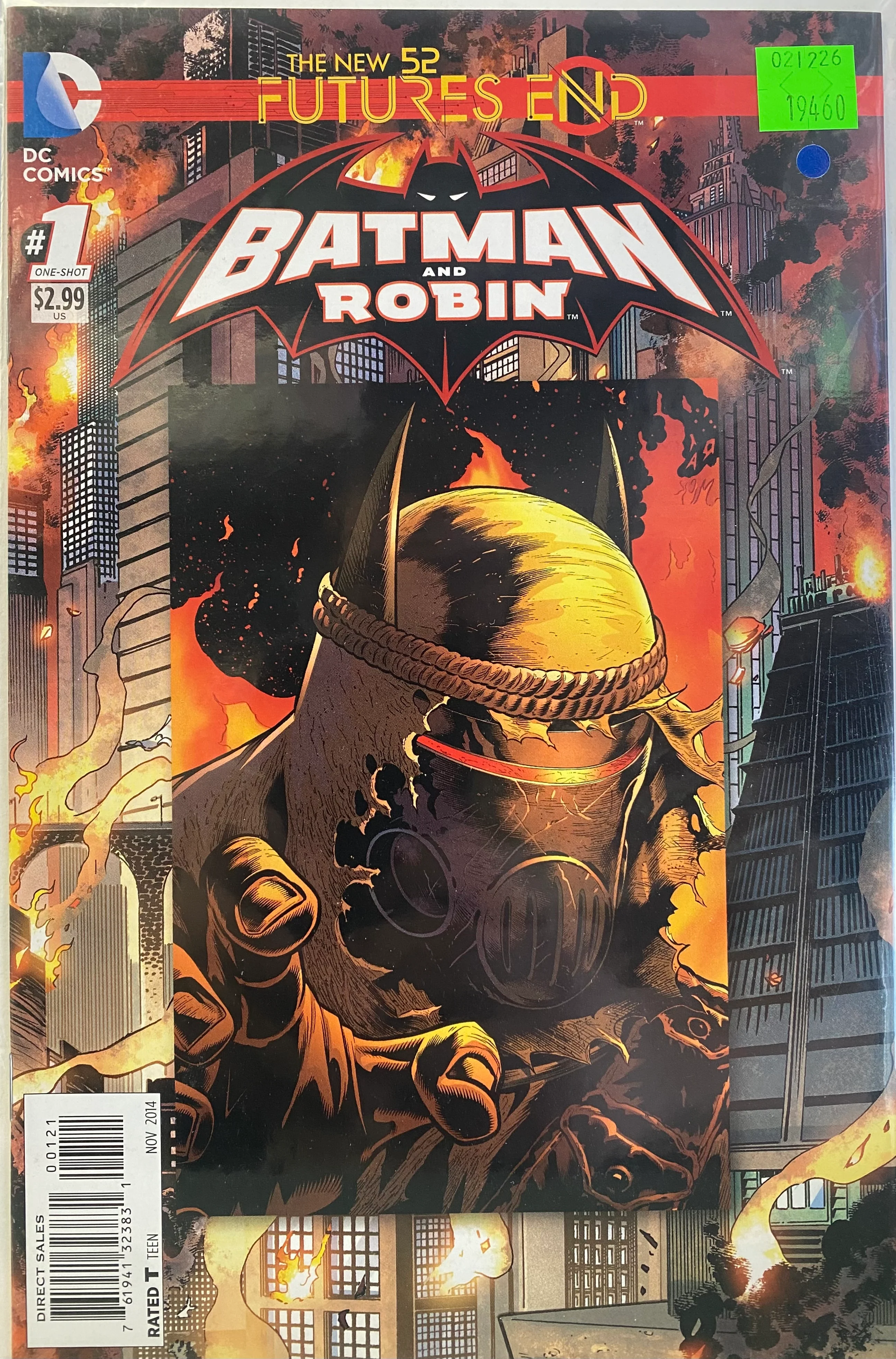DC Comics - Batman & Robin Futures End (2014) 001 - Cover B Non-Lenticular Variant Edition (Cond. VF-) - 19460