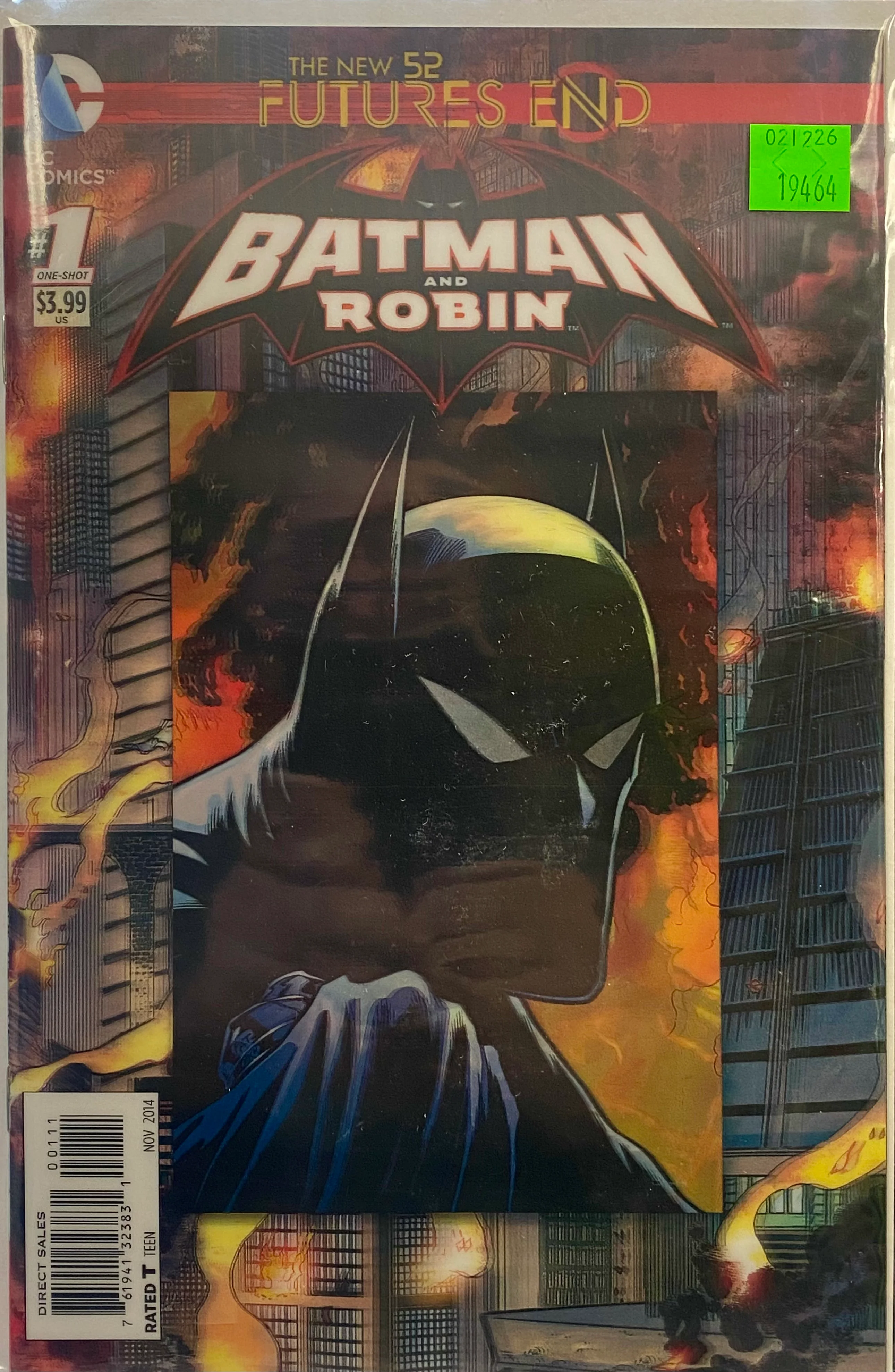 DC Comics - Batman & Robin Futures End (2014) 001 - Cover A Lenticular Variant Edition (Cond. VF-) - 19464
