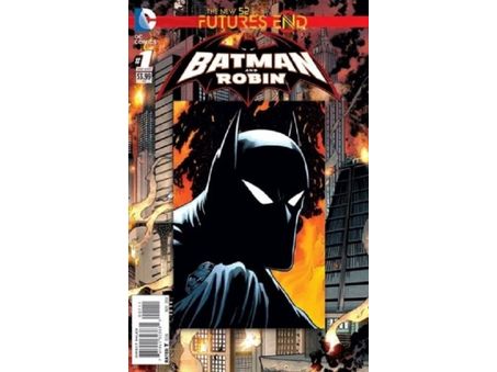 DC Comics - Batman & Robin Futures End (2014) 001 - Cover A Lenticular Variant Edition (Cond. VF-) - 19464 - Image 2
