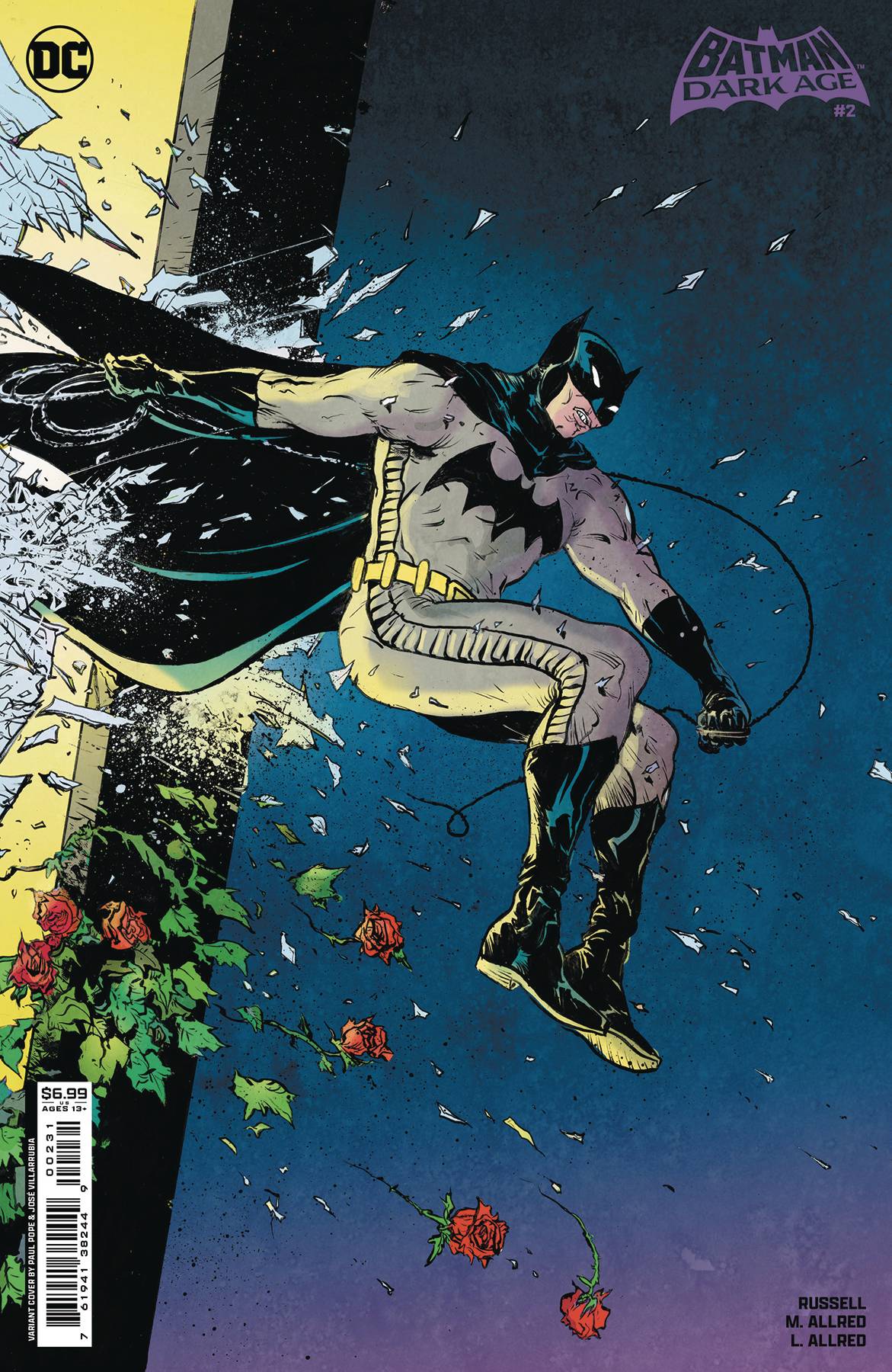 DC Comics - Batman Dark Age 002 (of 6) (Cond. VF-) Card Stock Variant - 21428