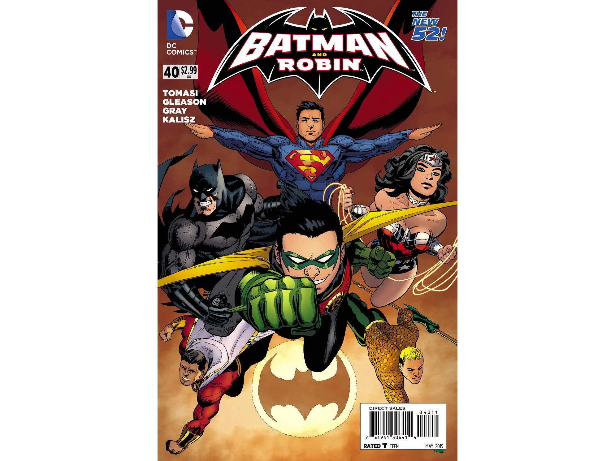 DC Comics - Batman & Robin (2015) 040 (Cond. FN/VF) - 12499