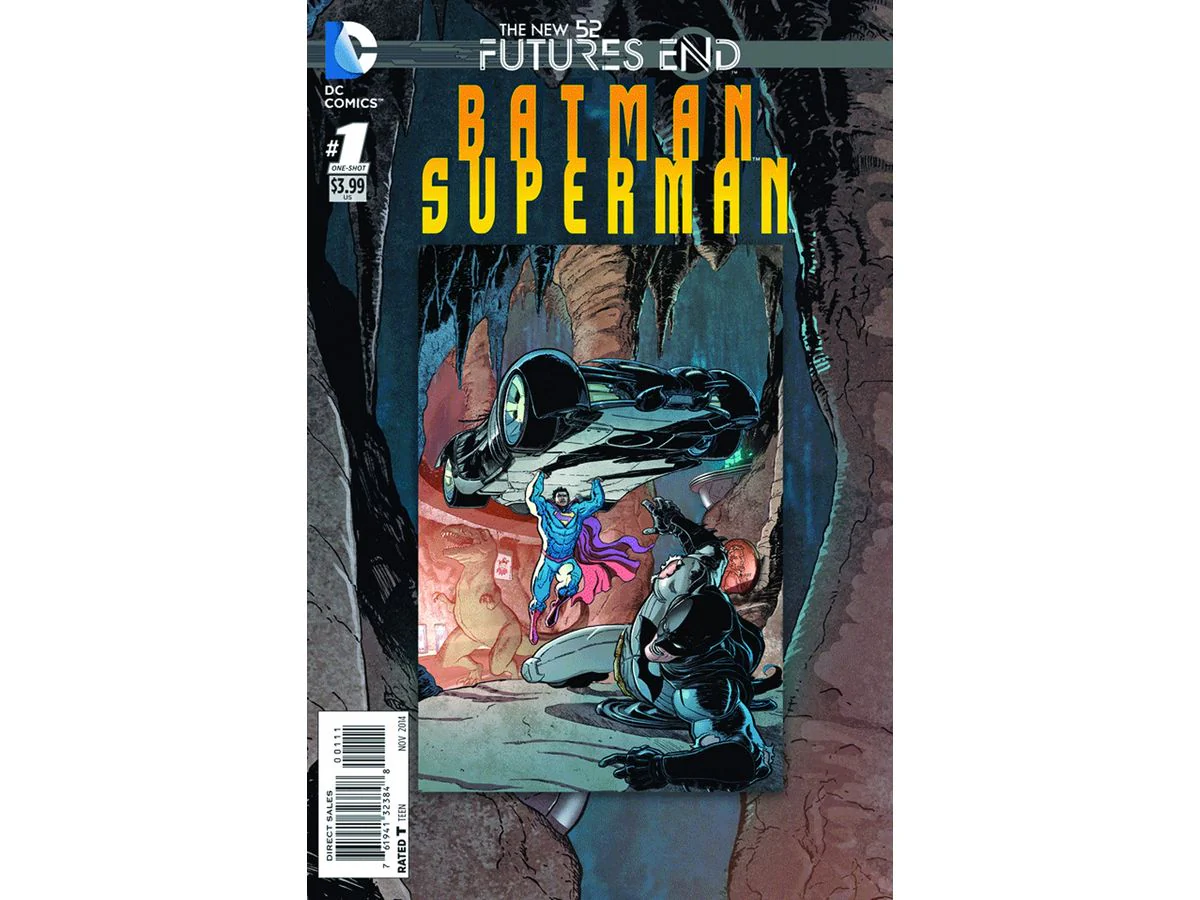 DC Comics - Batman Superman Futures End 001 - Lenticular Cover Variant Edition (Cond. VF-) - 19734