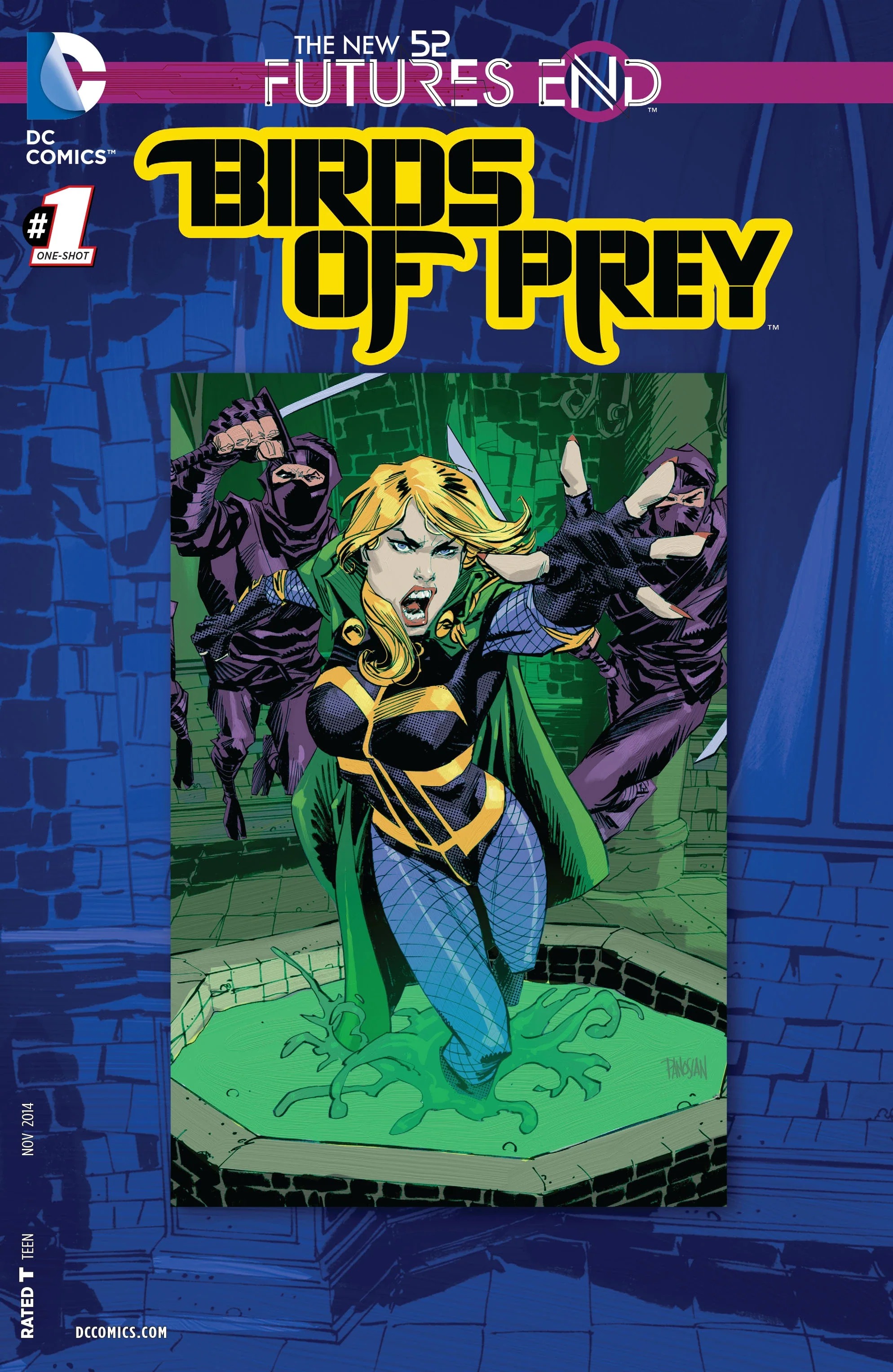 DC Comics - Birds Of Prey Futures End (2014) 001 - Lenticular Cover Variant Edition (Cond. VF-) - 17935