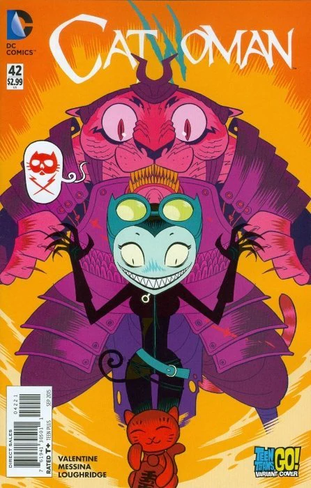 DC Comics - Catwoman 042 - Teen Titans Go! Variant (Cond. VG+) 0382