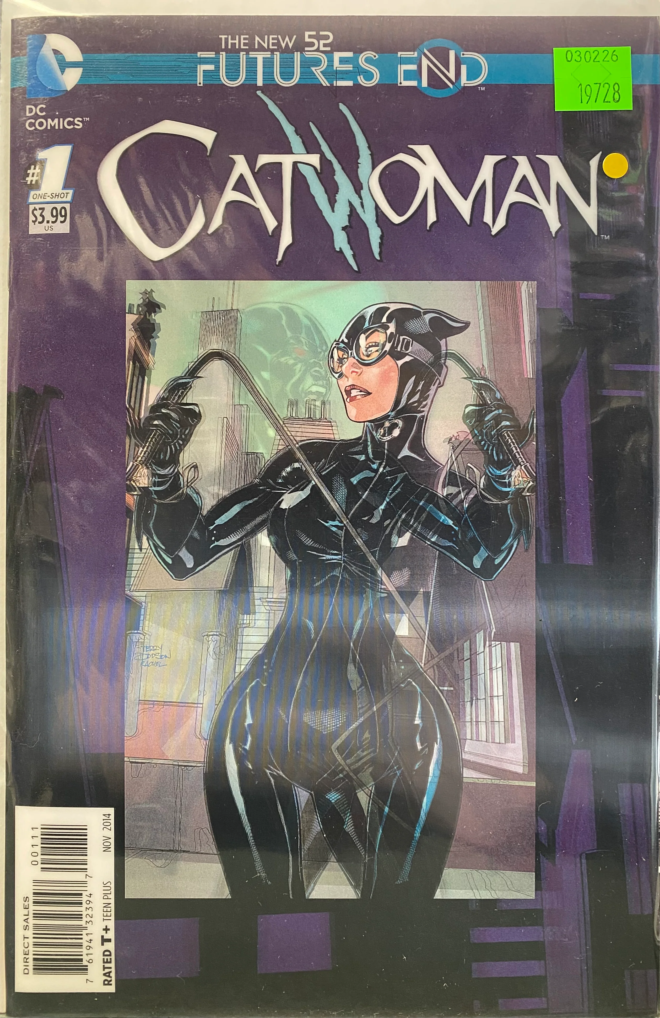 DC Comics - Catwoman Futures End (2014) 001 - Cover A Lenticular Variant Edition (Cond. VF-) - 19728