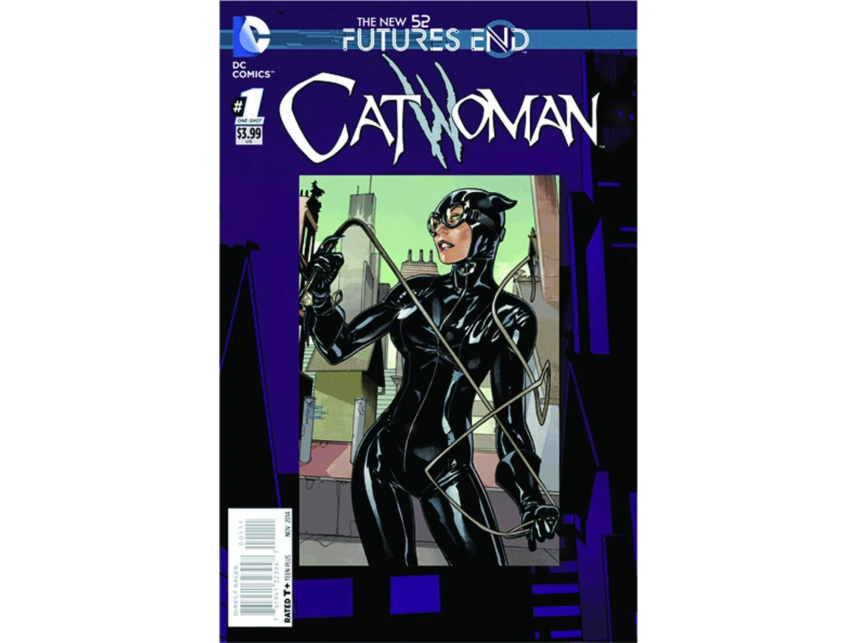 DC Comics - Catwoman Futures End (2014) 001 - Cover A Lenticular Variant Edition (Cond. VF-) - 19728 - Image 2