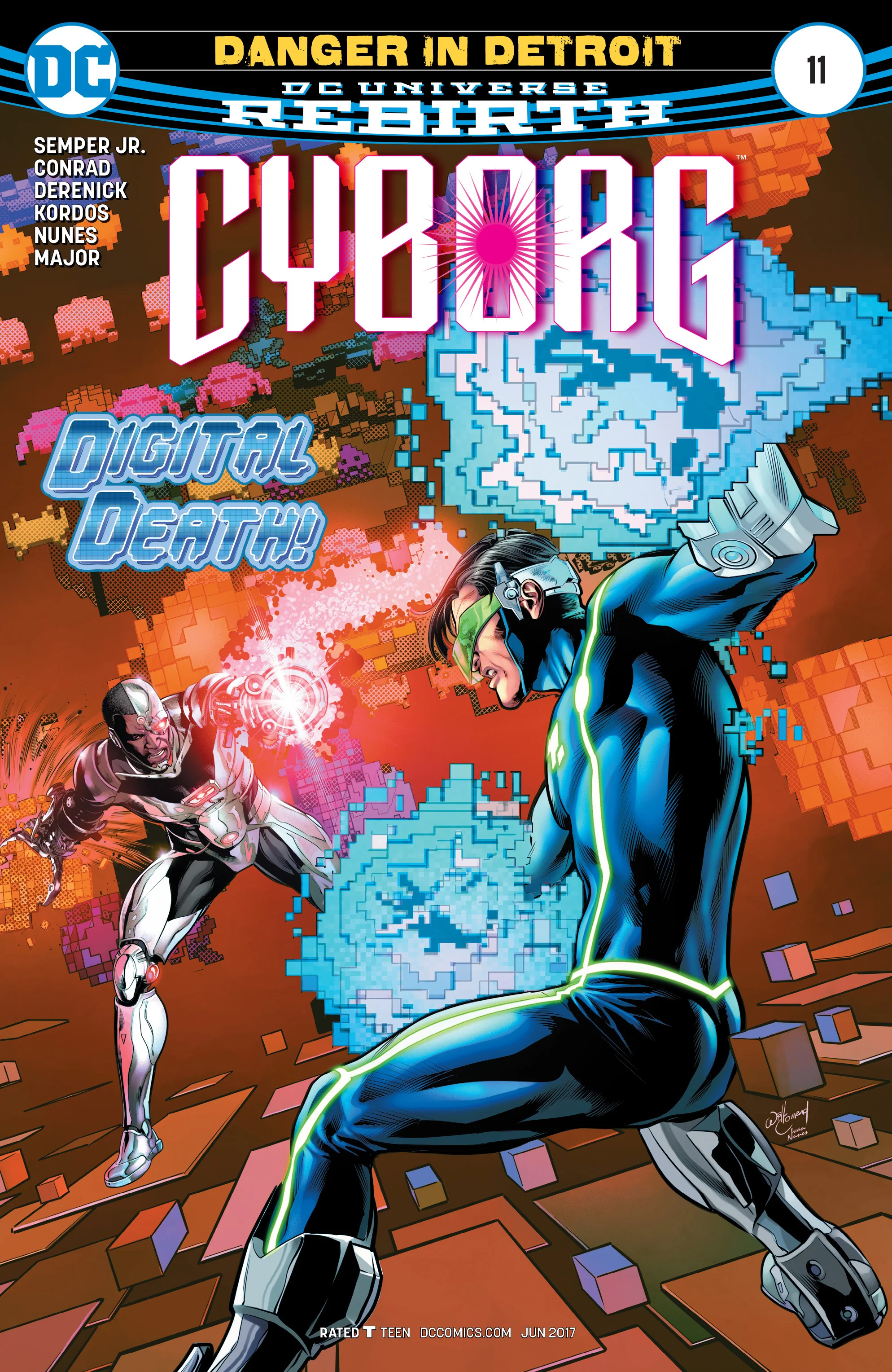 DC Comics - Cyborg (2016) 011 (Cond. FN) - 1524