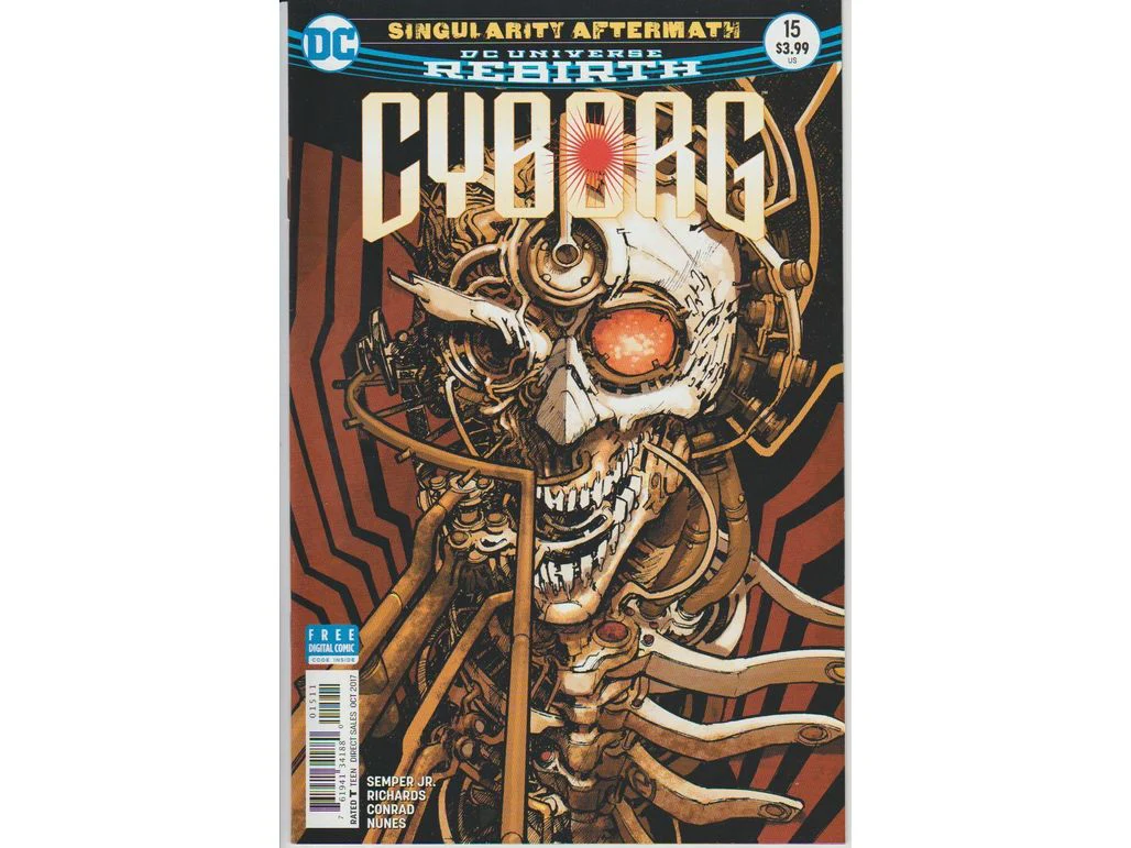 DC Comics - Cyborg (2016) 014 - CVR B D'Anda Variant Edition (Cond. VF-) - 18661