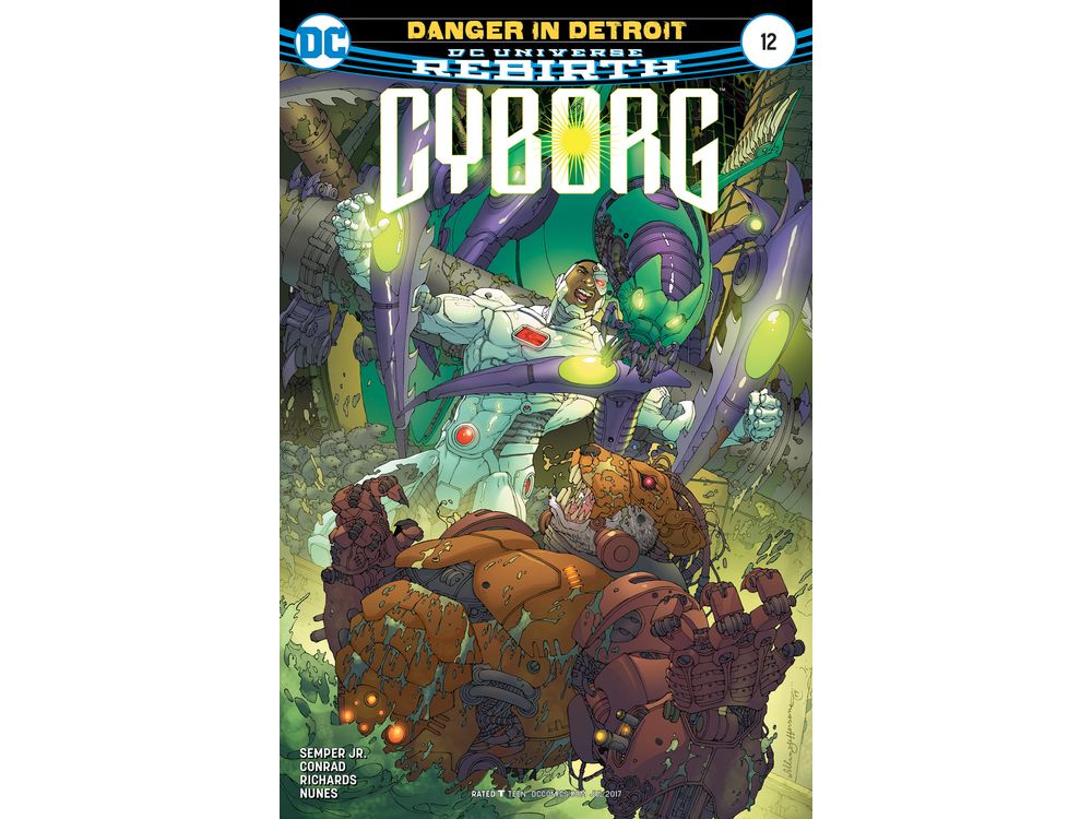 DC Comics - Cybrog (2017) 012 (Cond. VF-) - 19505
