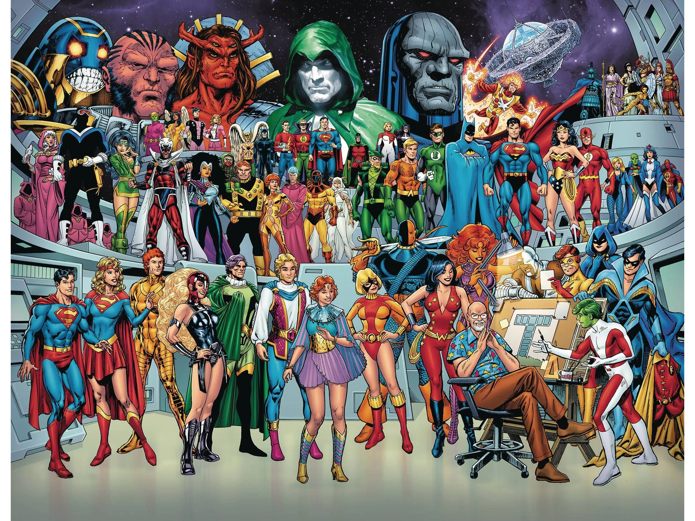 DC Comics - Dark Crisis 007 (Cond. VF-) George Perez Tribute Variant - 18137
