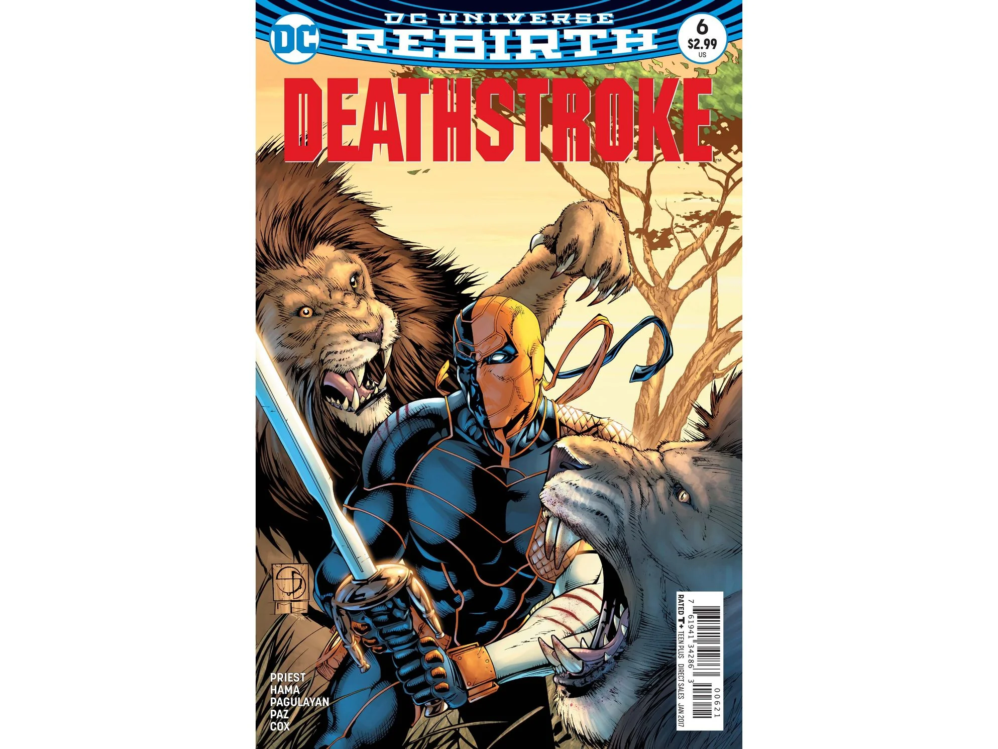 DC Comics - Deathstroke 006 - Variant Cover - 2429