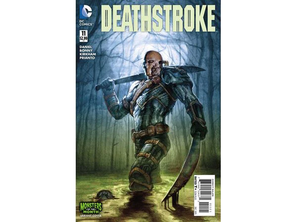 DC Comics - Deathstroke 011 - Monsters of the Month Variant Cover - 2482