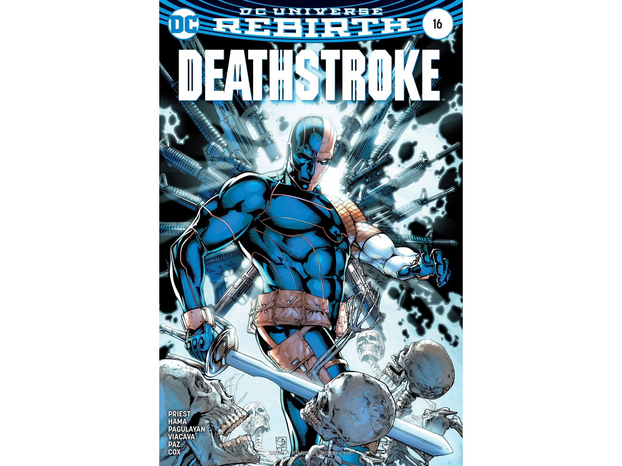 DC Comics - Deathstroke 016 - Variant Cover - 2439
