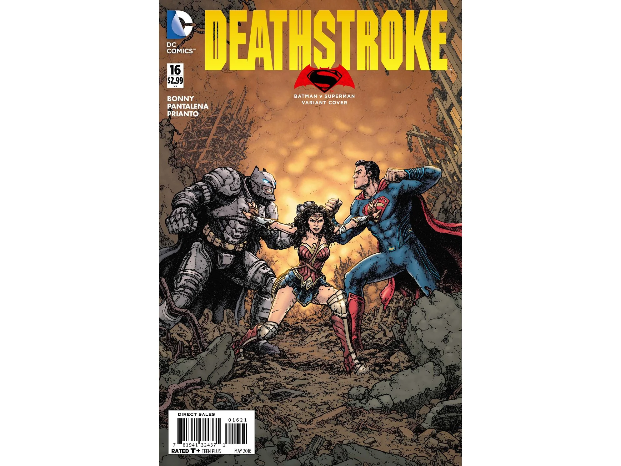 DC Comics - Deathstroke 016 - Variant Cover - 2486