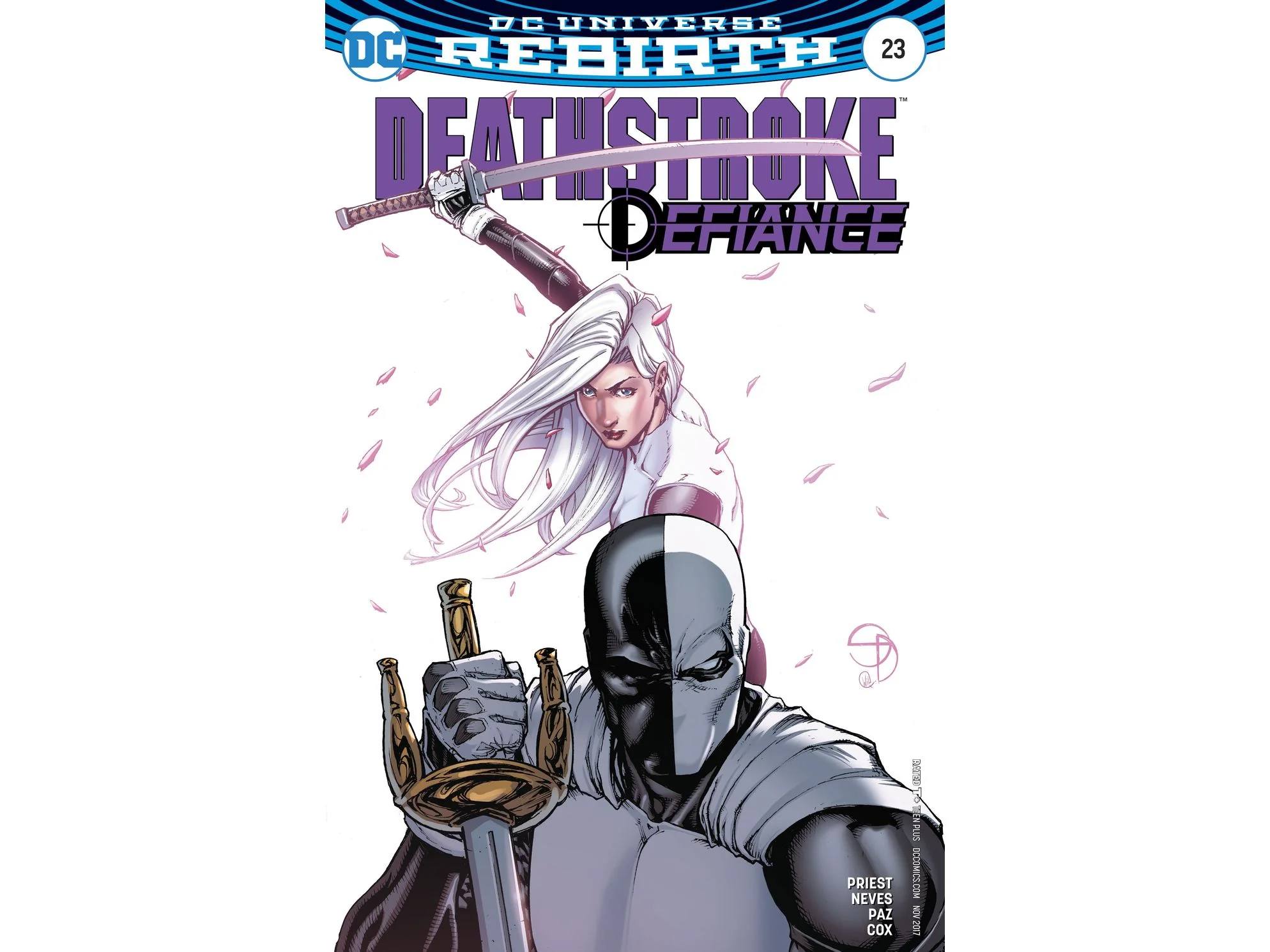 DC Comics - Deathstroke 023 - Variant Cover - 2450