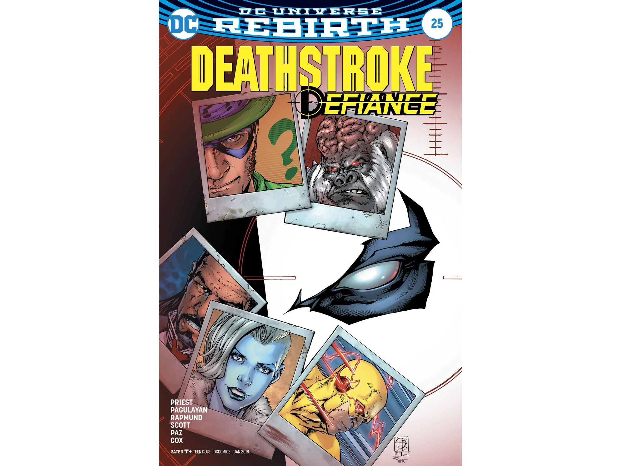 DC Comics - Deathstroke 025 - Variant Cover - 2454