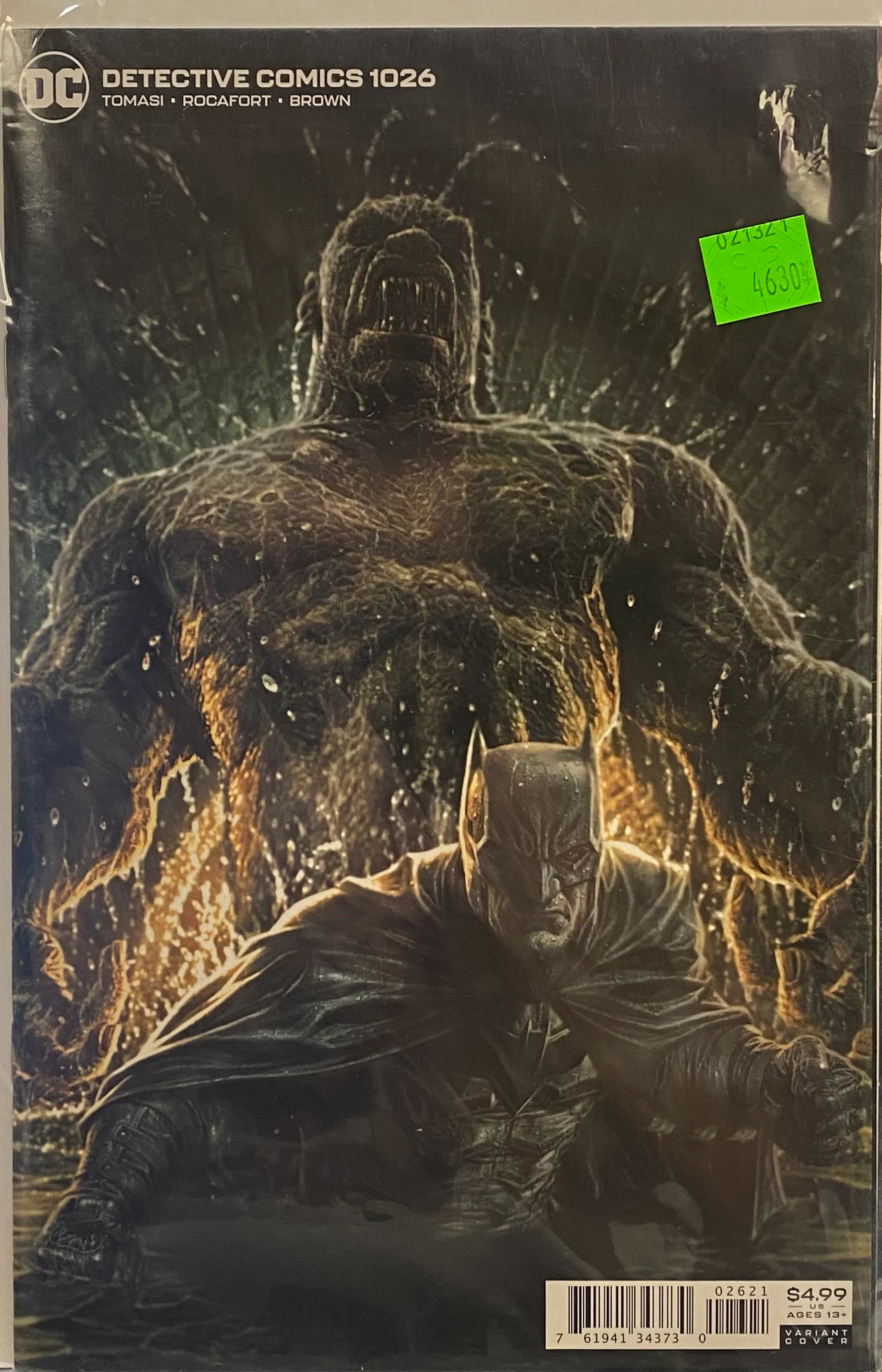 DC Comics - Detective Comics (2016 3rd Series) 1026 - Cover B Lee Beremejo Card Stock Variant Edition (Cond. VF-) - 4630