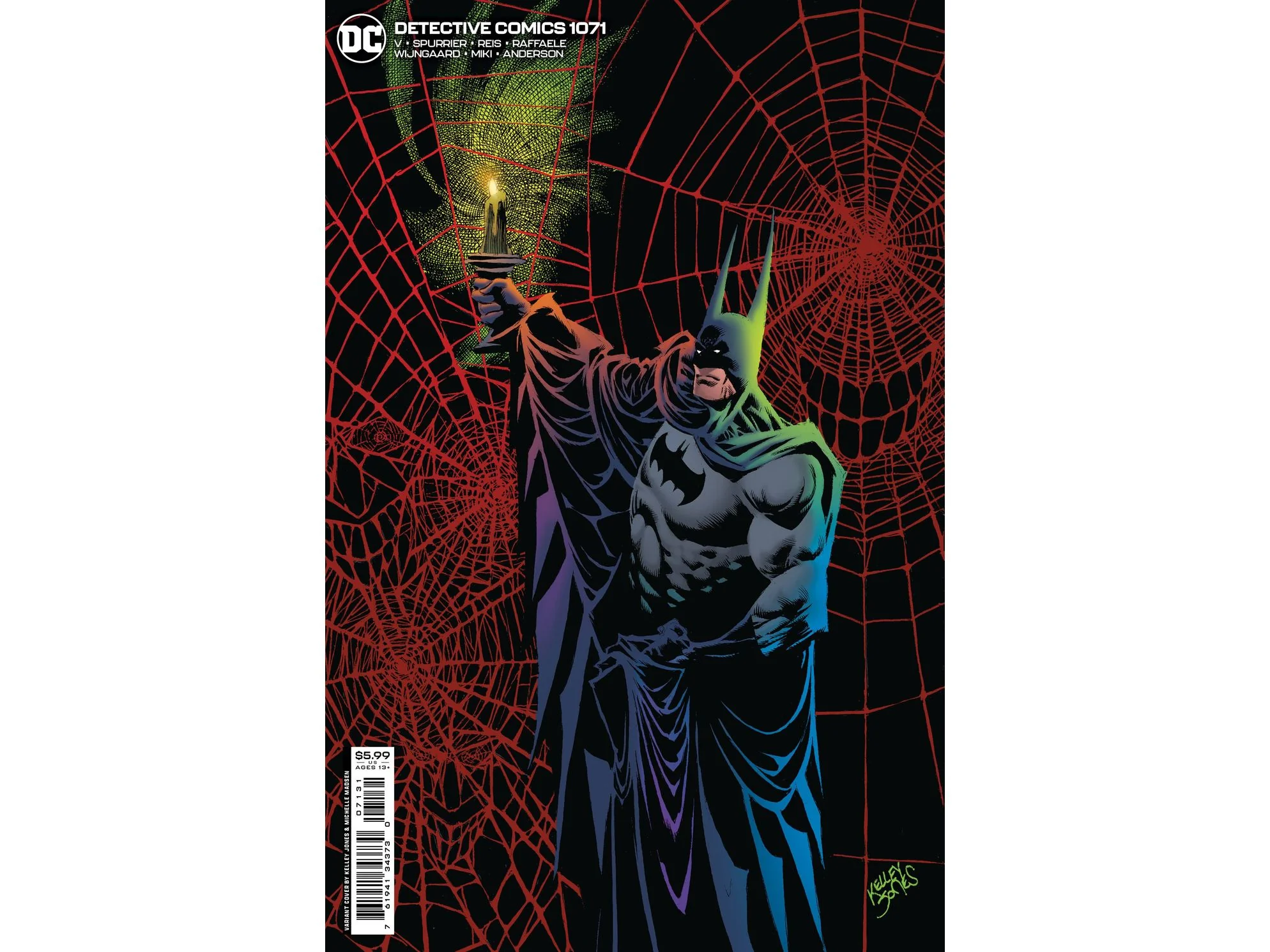 DC Comics - Detective Comics 1071 (Cond. VF-) - Kelly Jones Card Stock Variant Edition - 17009