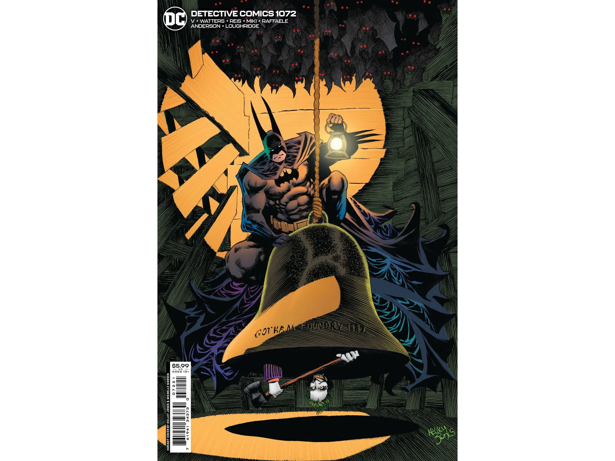DC Comics - Detective Comics 1072 CVR A Variant Edition (Cond. VF-) - 17615