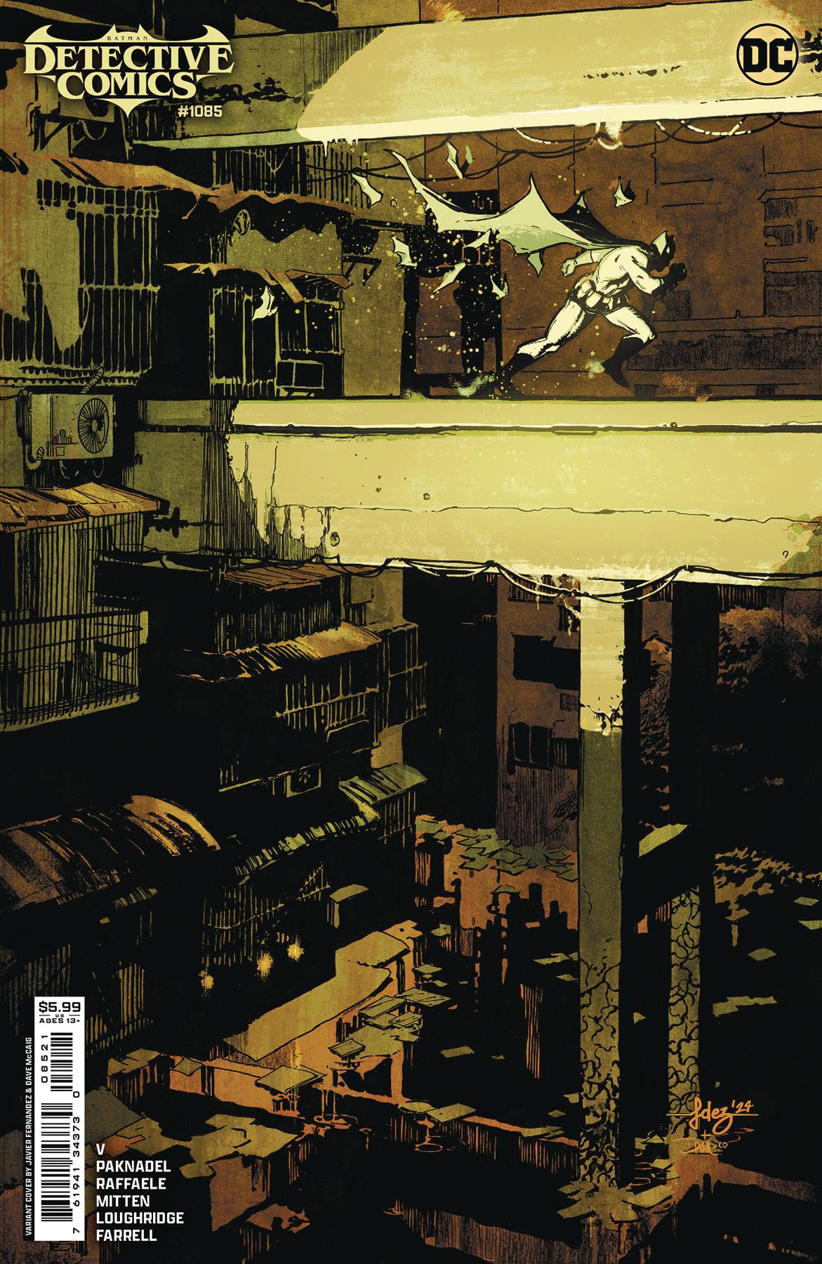 DC Comics - Detective Comics 1085 (Cond. VF-) Card Stock Variant - 21750