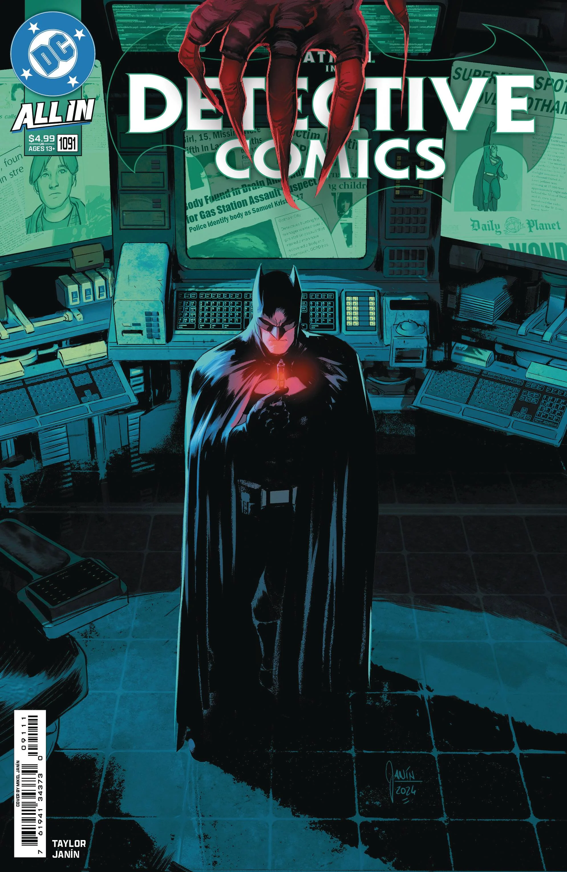 DC Comics - Detective Comics (2016 3rd Series) 1091 (Cond. VF-) - 22561
