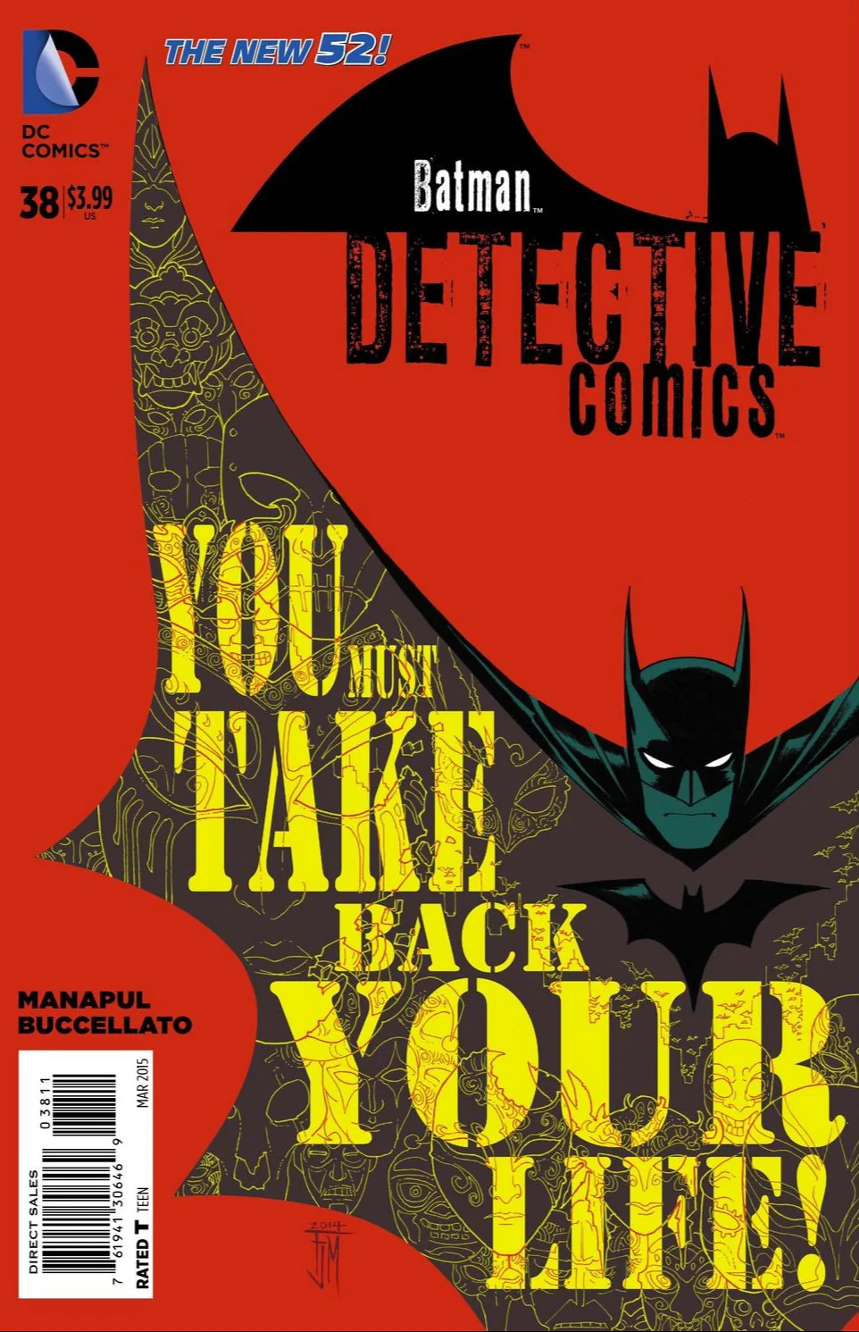 DC Comics - Detective Comics (2011 2nd Series) 038 (Cond. FN) - 1331