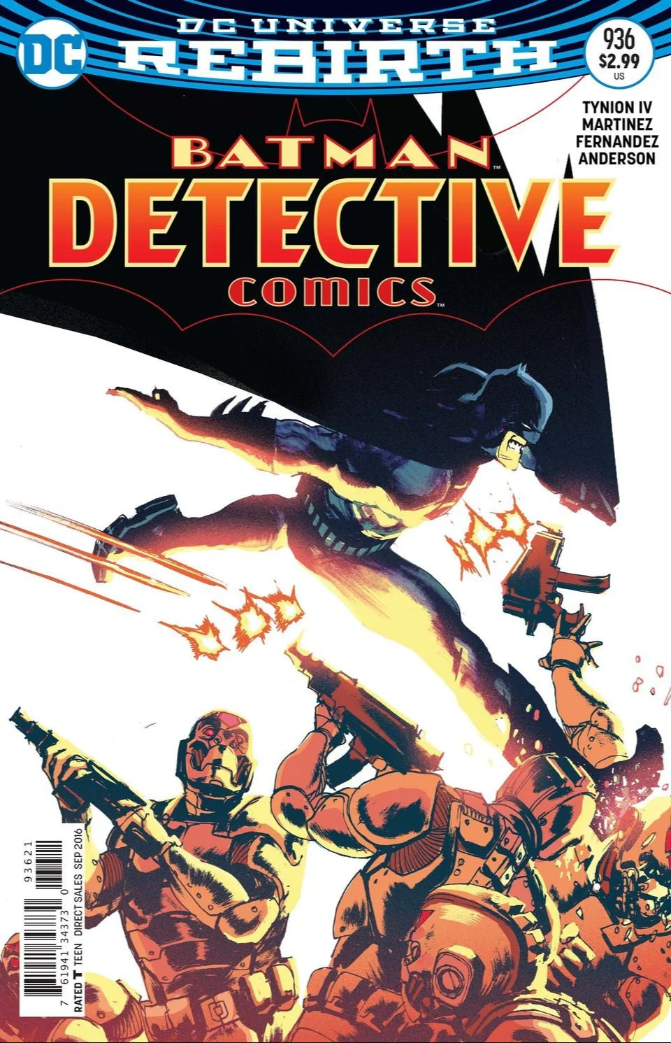 DC Comics - Detective Comics (2016 3rd Series) 936 Cover B Albuquerque Variant Edition (Cond. FN-) - 1349