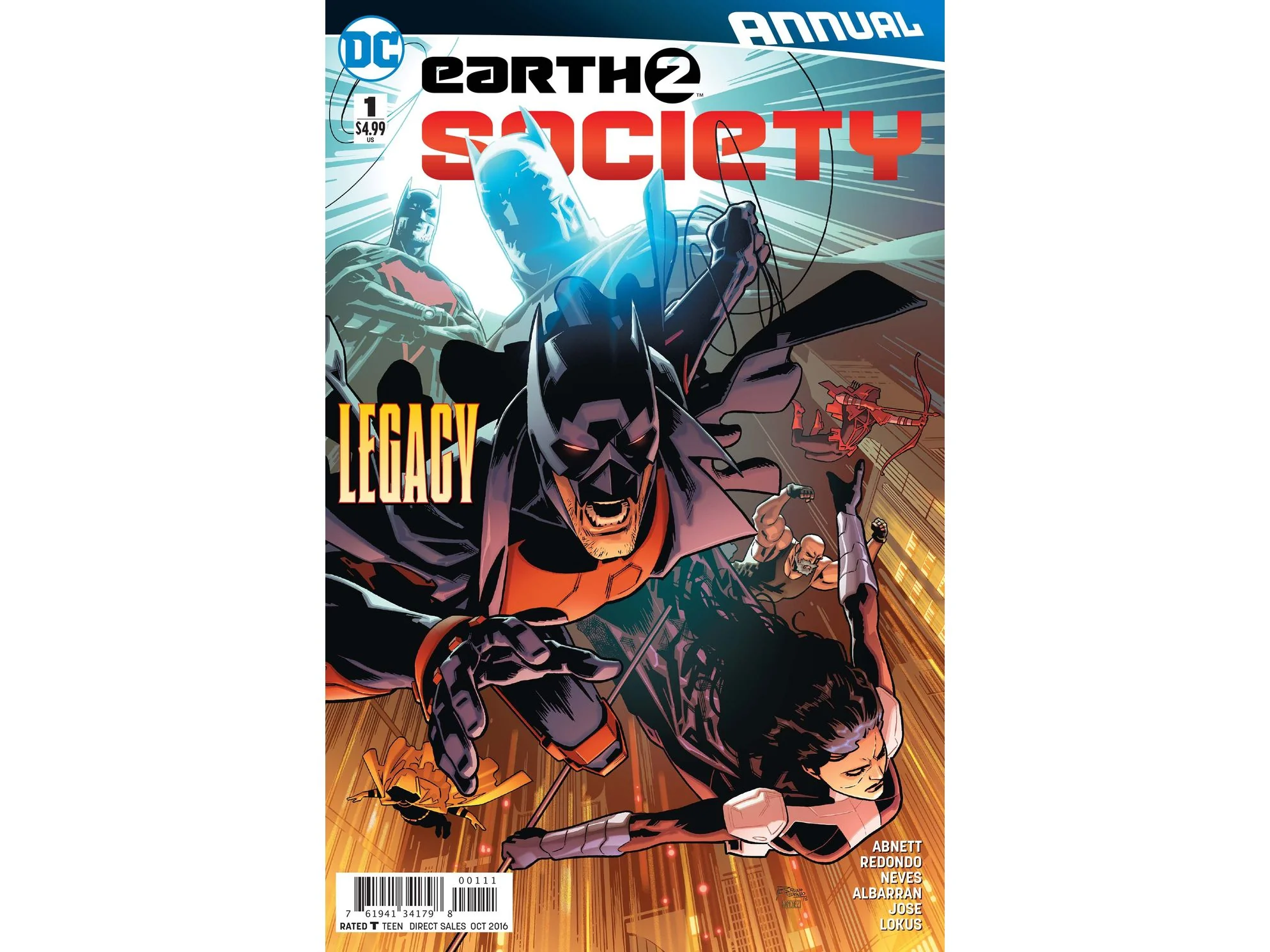 DC Comics - Earth 2 Society 001 Annual (Cond. VF-) 21093