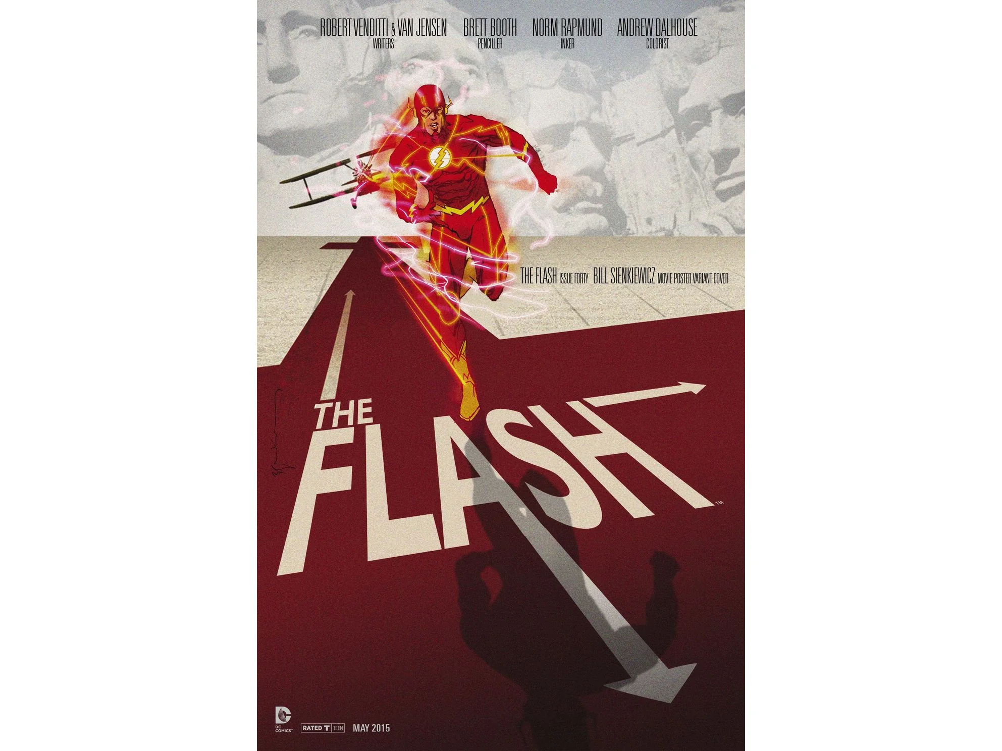 DC Comics - Flash 040 - Movie Poster Variant - 2209