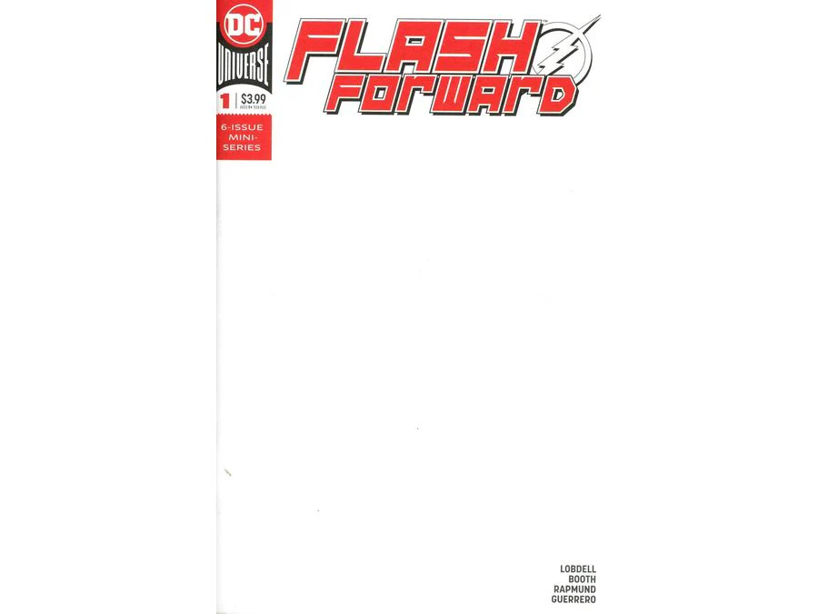 DC Comics - Flash Foward 001 of 6 - Blank Variant - 5795