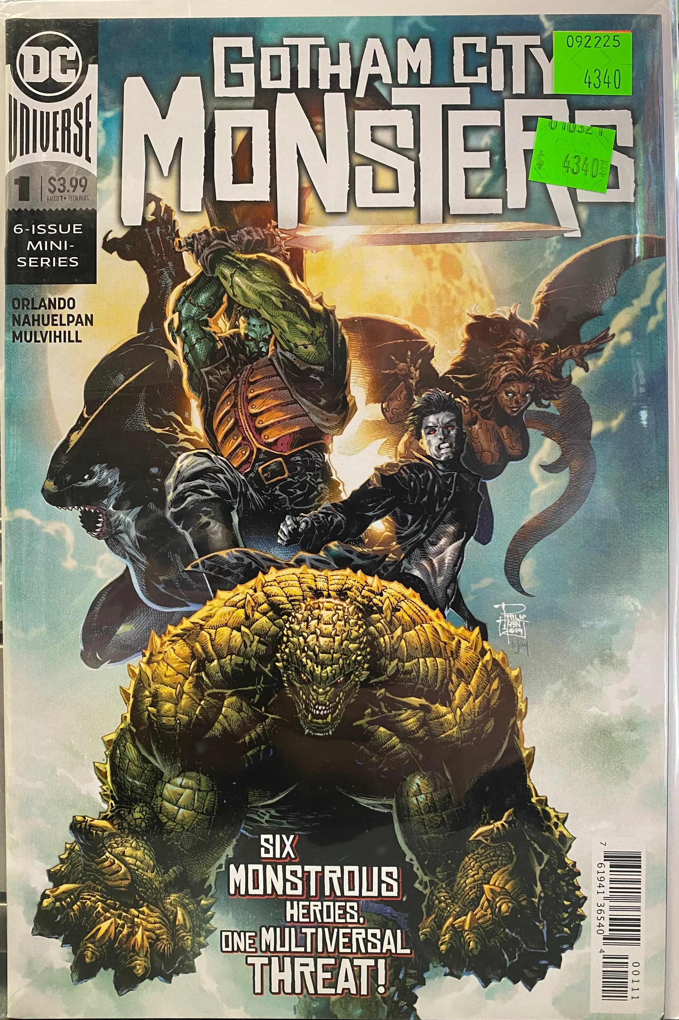 DC Comics - Gotham City of Monsters (2019) 001 of 6 (Cond. FN-) - 4340