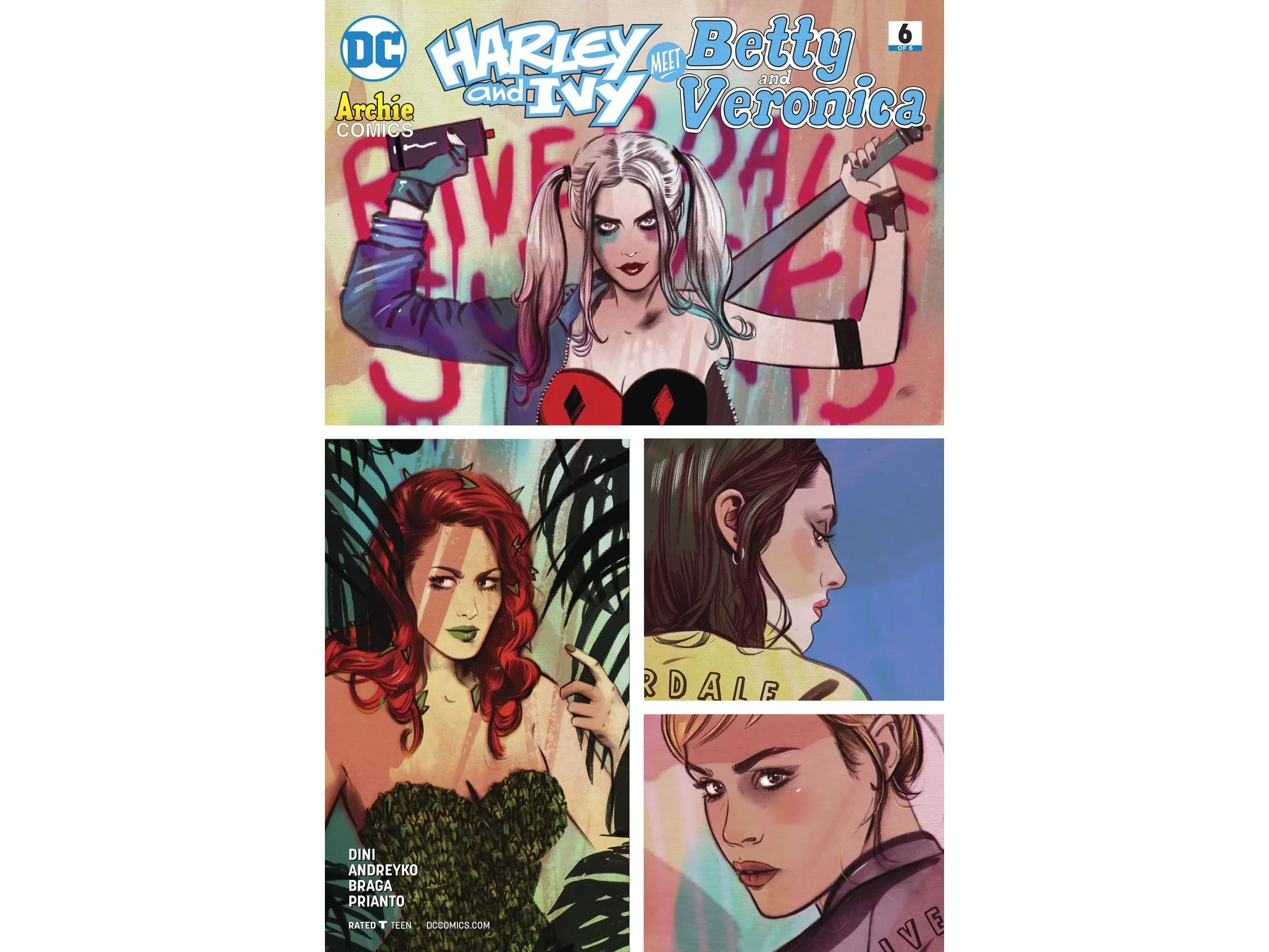 DC Comics - Harley & Ivy Meet Betty & Veronica (2017) 006 (of 6) (Cond. VF-) - 18748