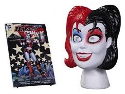 DC Comics - Harley Quinn Volume 01- Hot in the City - Book and Mask Set - Image 2