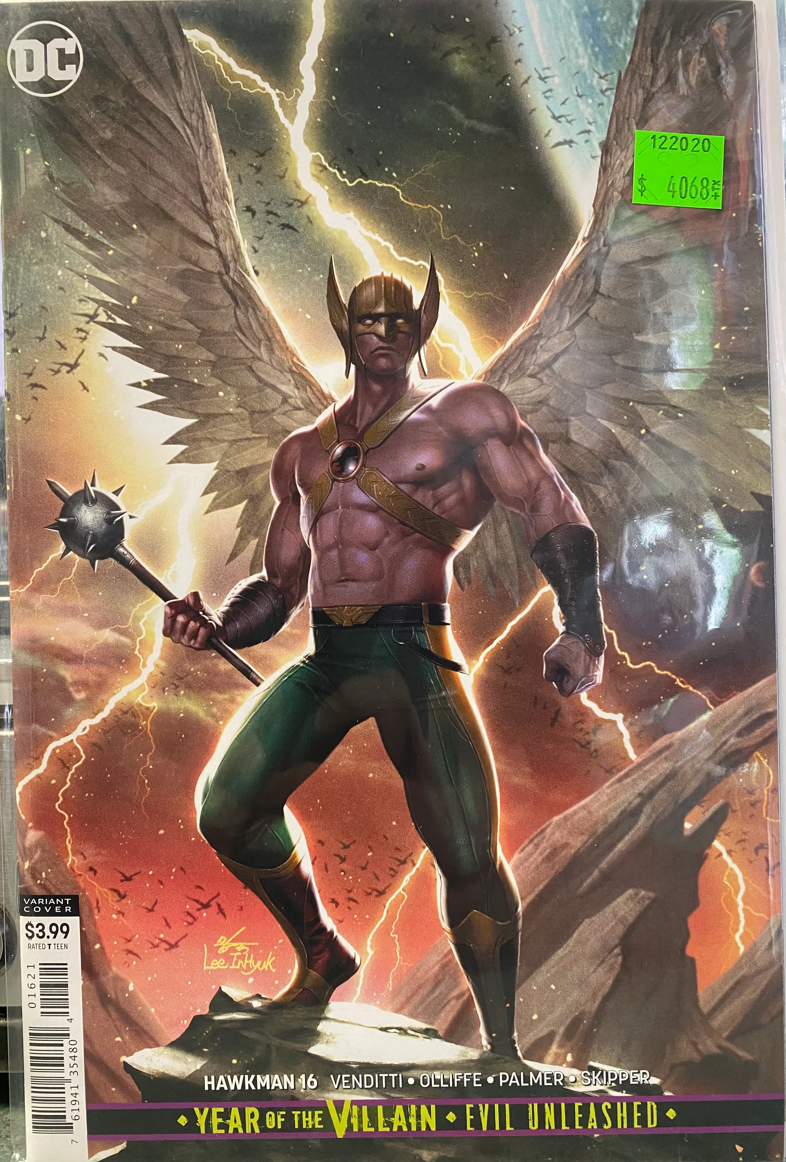 DC Comics - Hawkman (2018) 016 - Cover B YOTV Variant Edition (Cond. FN) - 4068