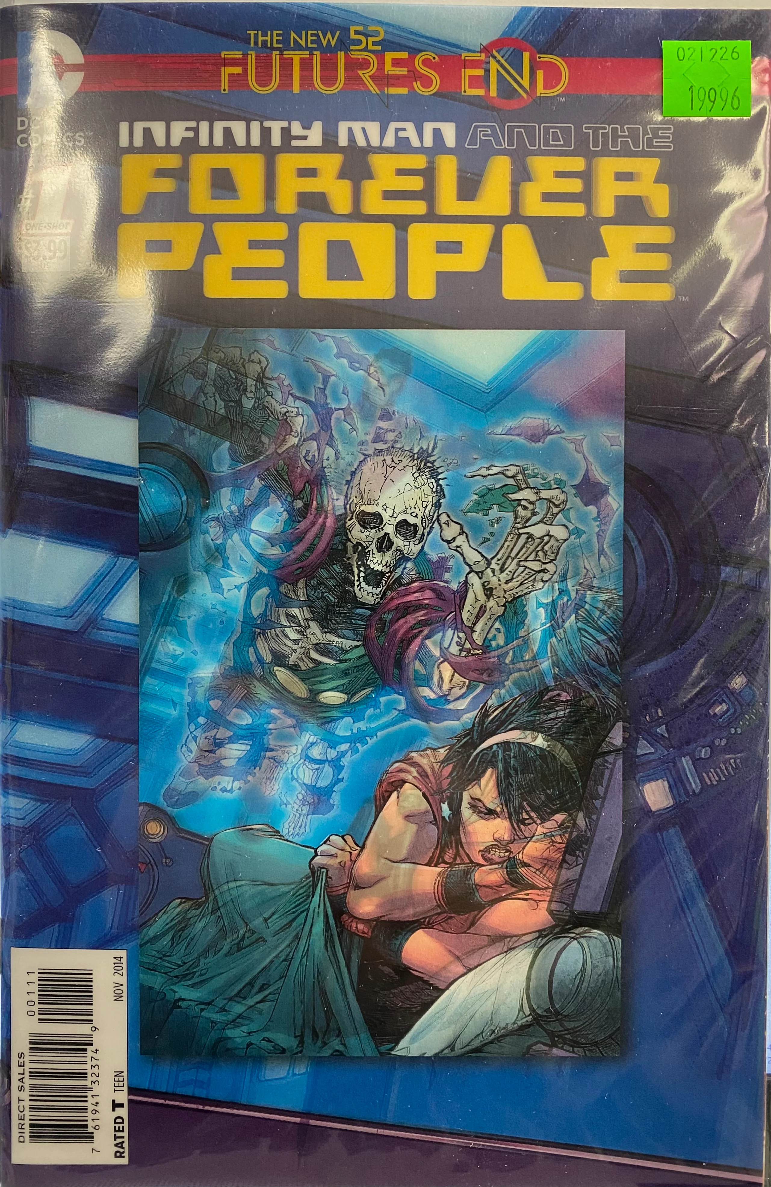 DC Comics - Infinity Man Forever People Futures End (2014) 001 - Cover A Lenticular Variant Edition (Cond. VF-) - 19996