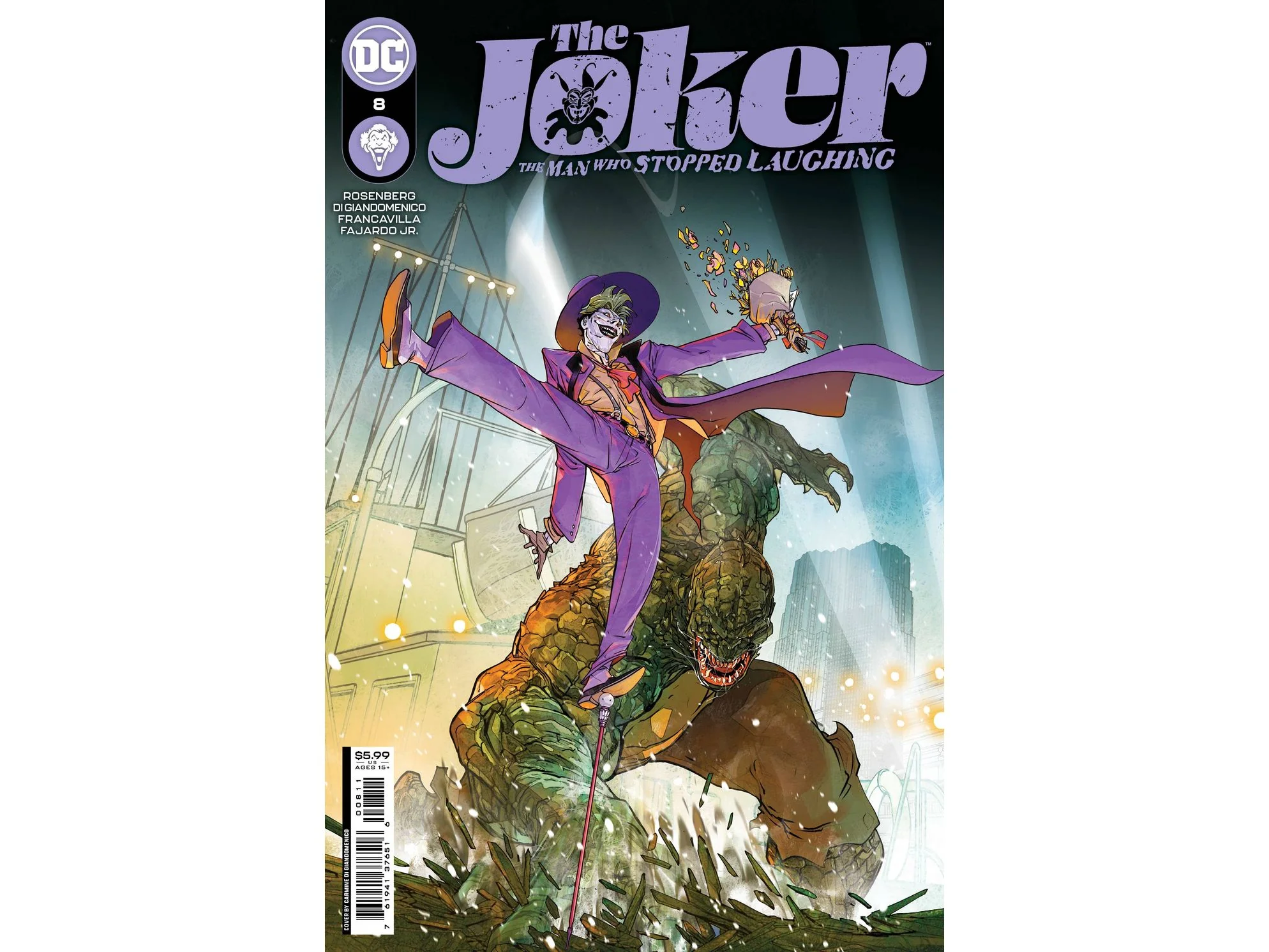DC Comics - Joker Man Who Stopped Laughing 008 (Cond. VF-) - 17100