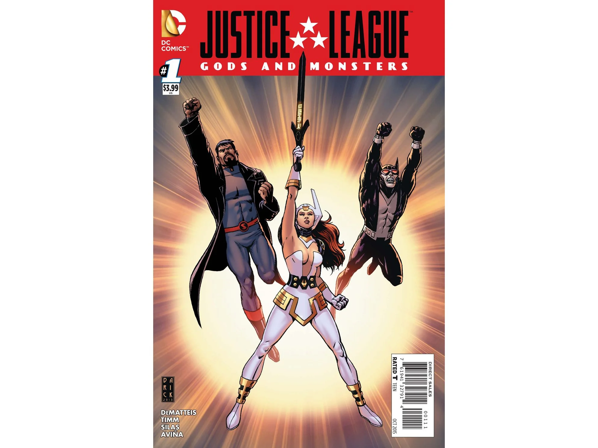 DC Comics - Justice League Gods & Monsters (2015) 001 (Cond. FN+) - 0270