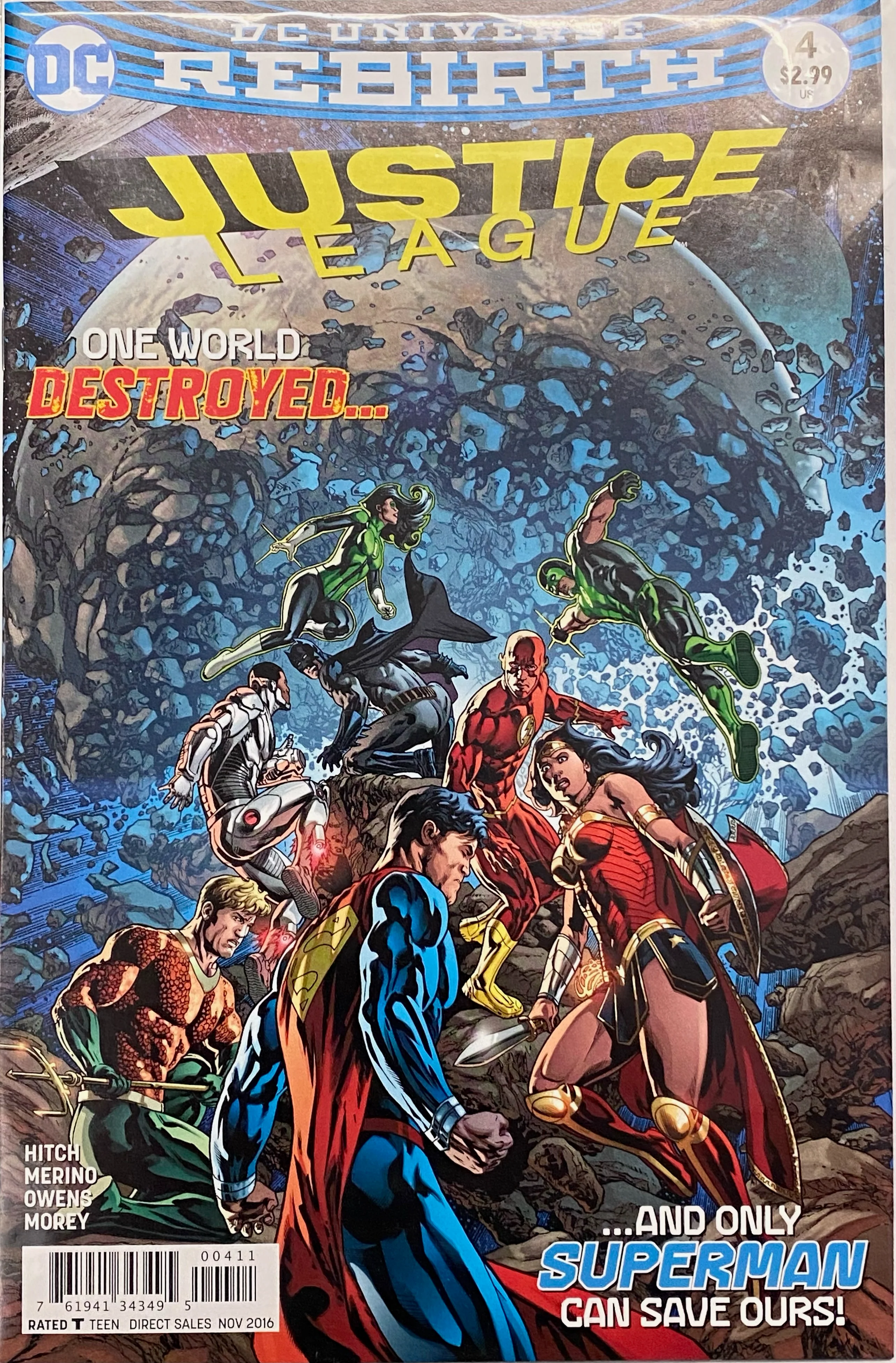 DC Comics - Justice League (2016) 004 (Cond. FN+) - 0283