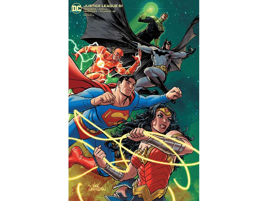 DC Comics - Justice League (2018) 051 - Cover B Dick Derington Variant Edition (Cond. VF-) - 4641 - Image 2